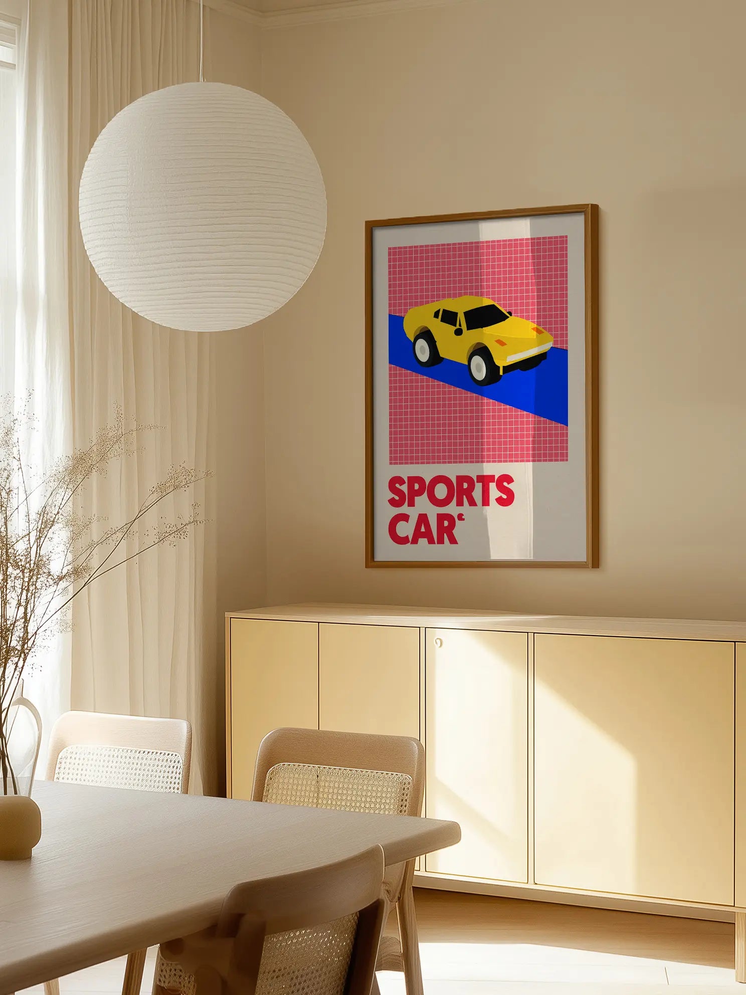 Sports Car Poster