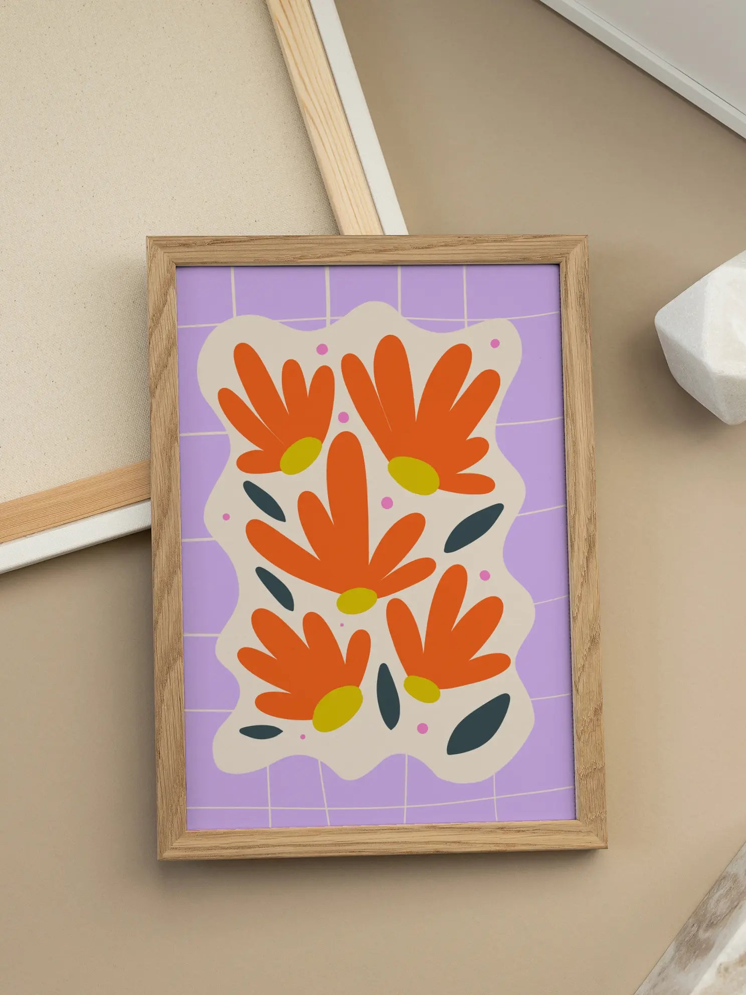 Spring Block Poster