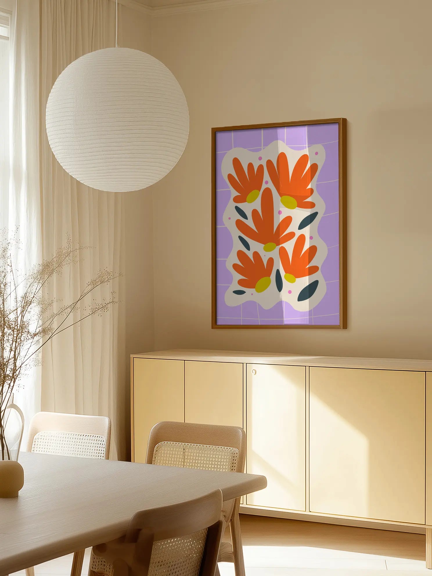 Spring Block Poster