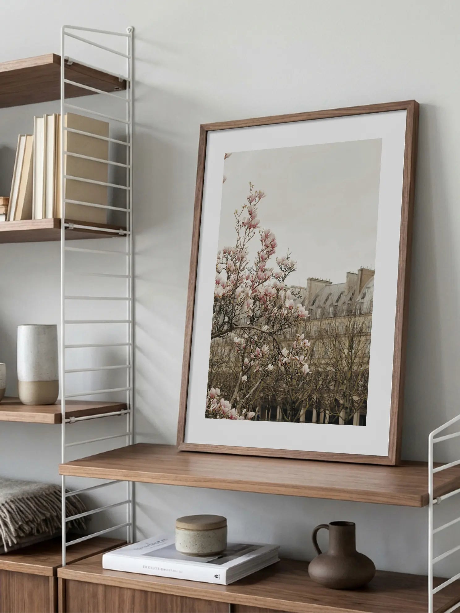 Spring Blossoms in Paris Poster