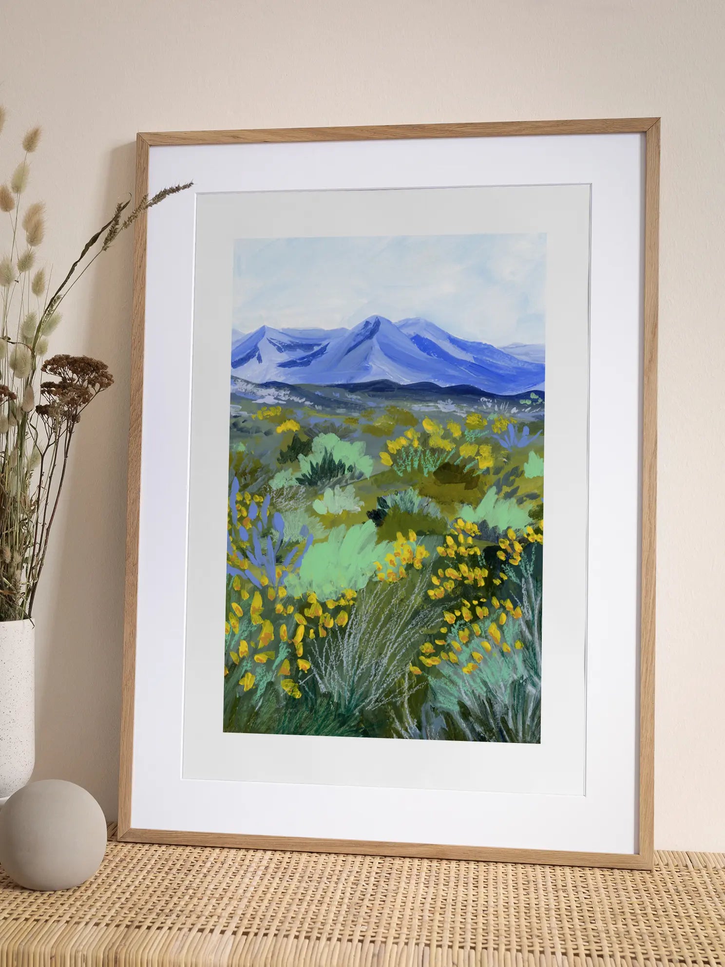Spring in the Desert Poster