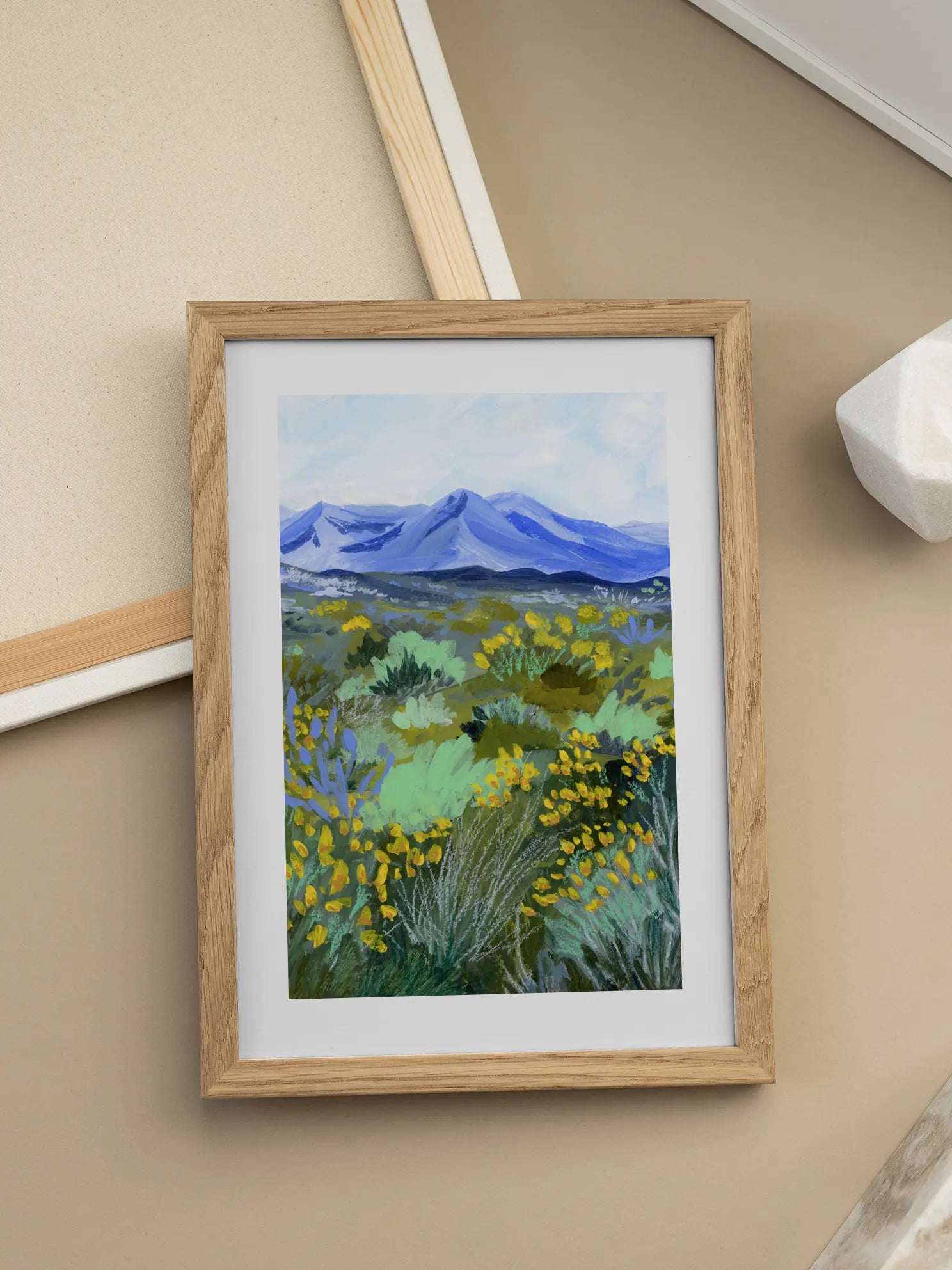 Spring in the Desert Poster