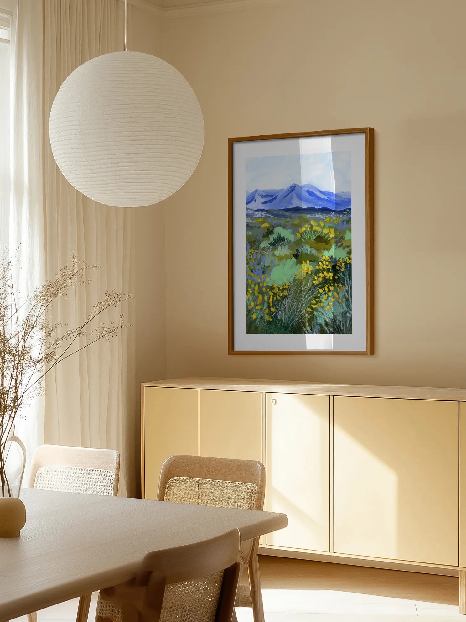Spring in the Desert Poster