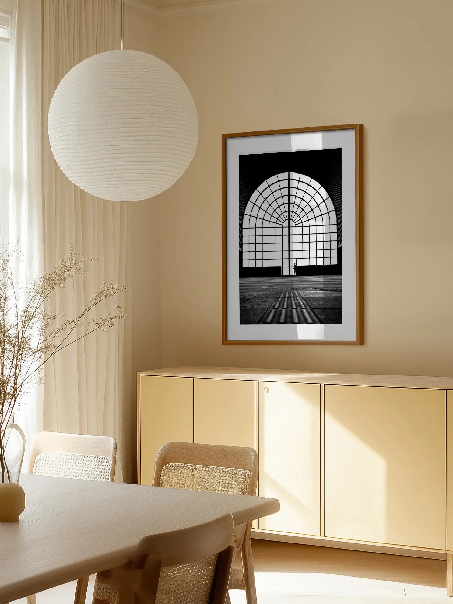 Square Window Poster