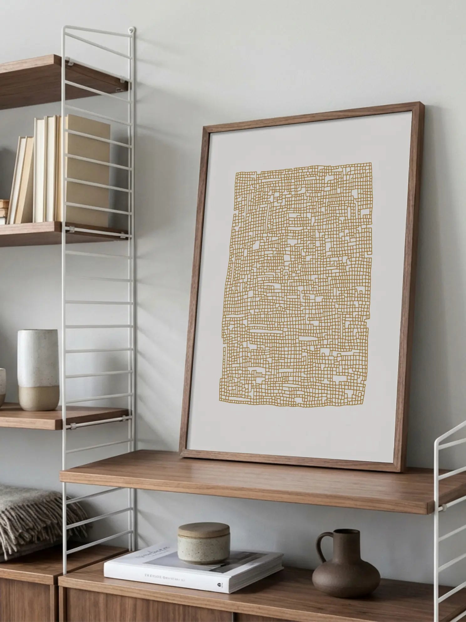 Squares Poster