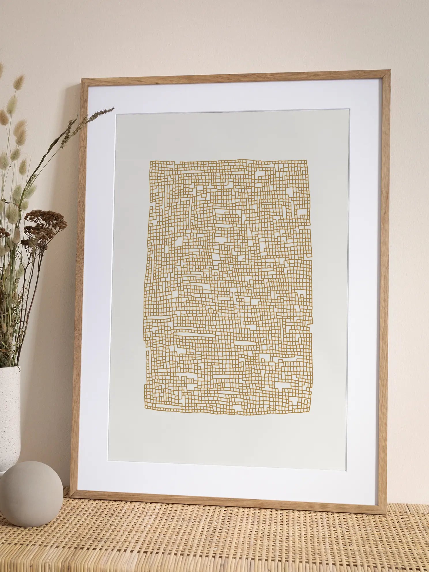 Squares Poster