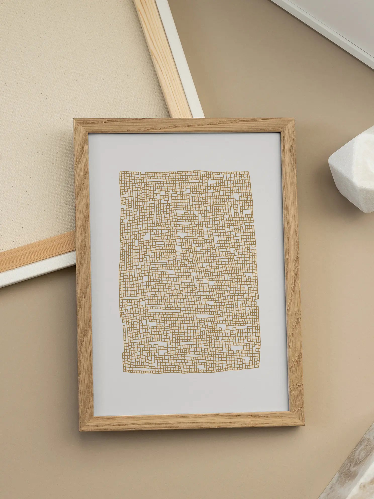 Squares Poster
