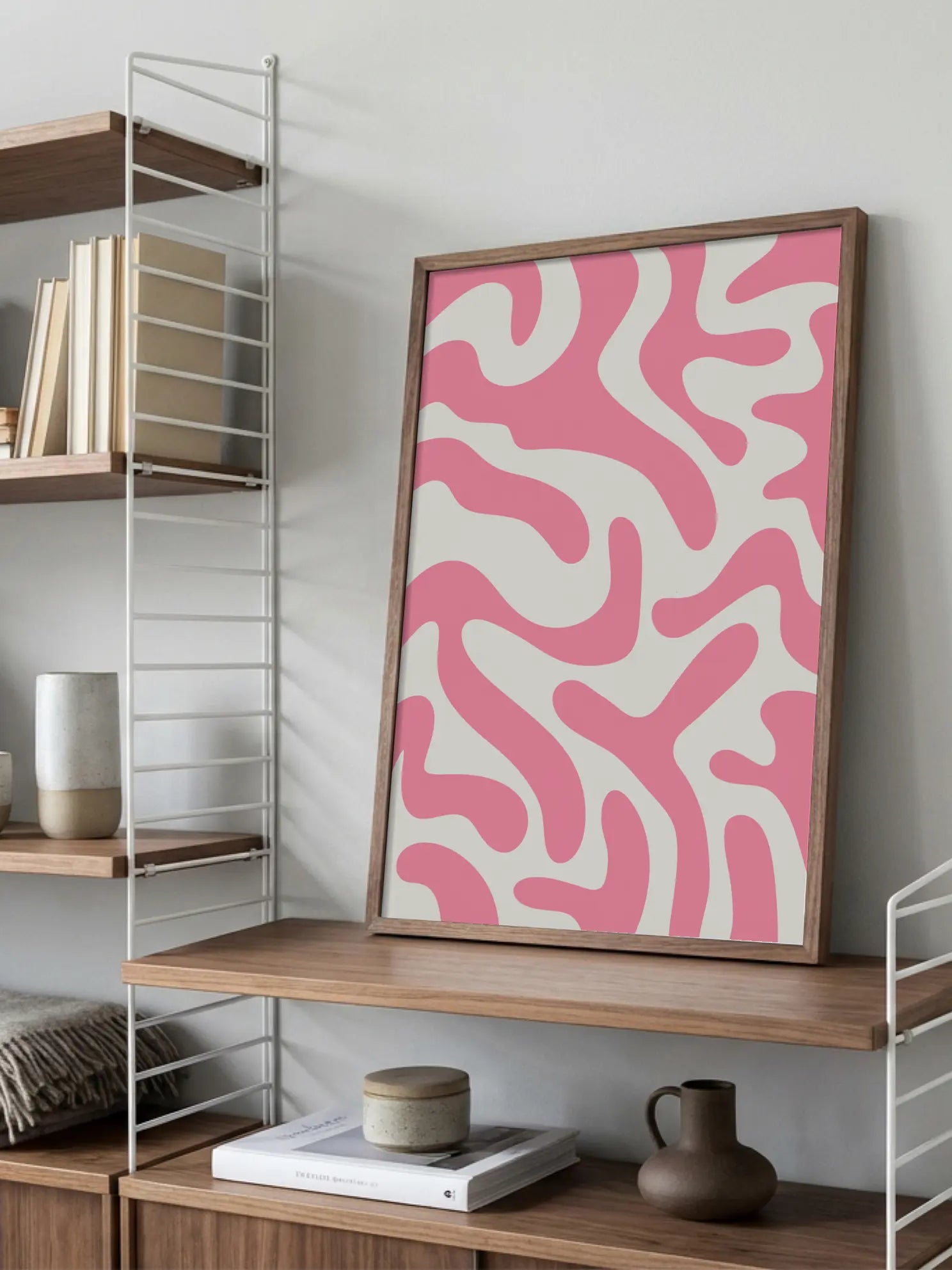 Squiggly Lines Poster