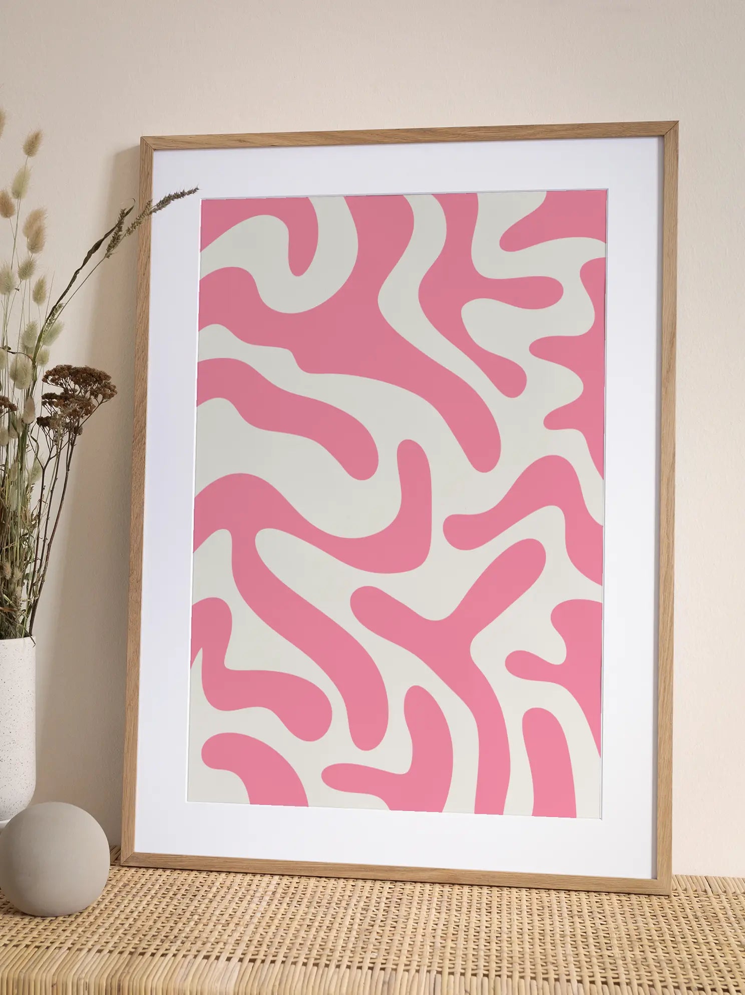 Squiggly Lines Poster
