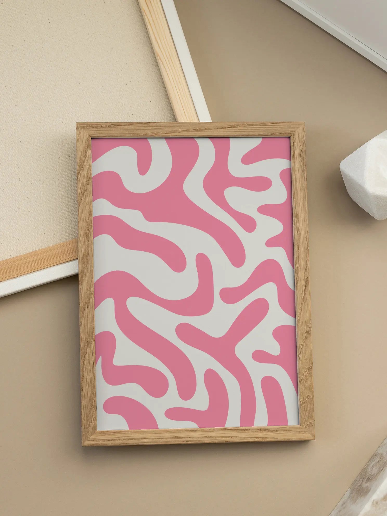 Squiggly Lines Poster