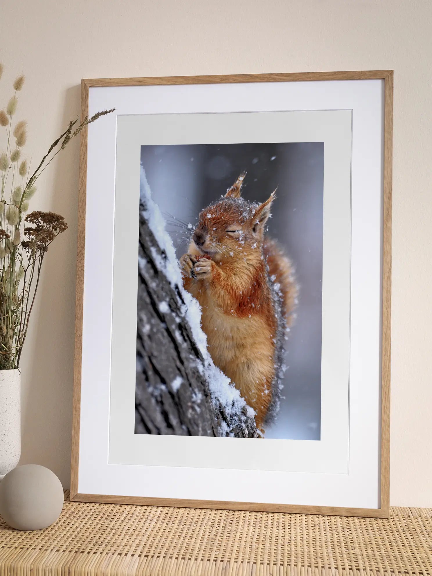 Squirrel Shivers Poster
