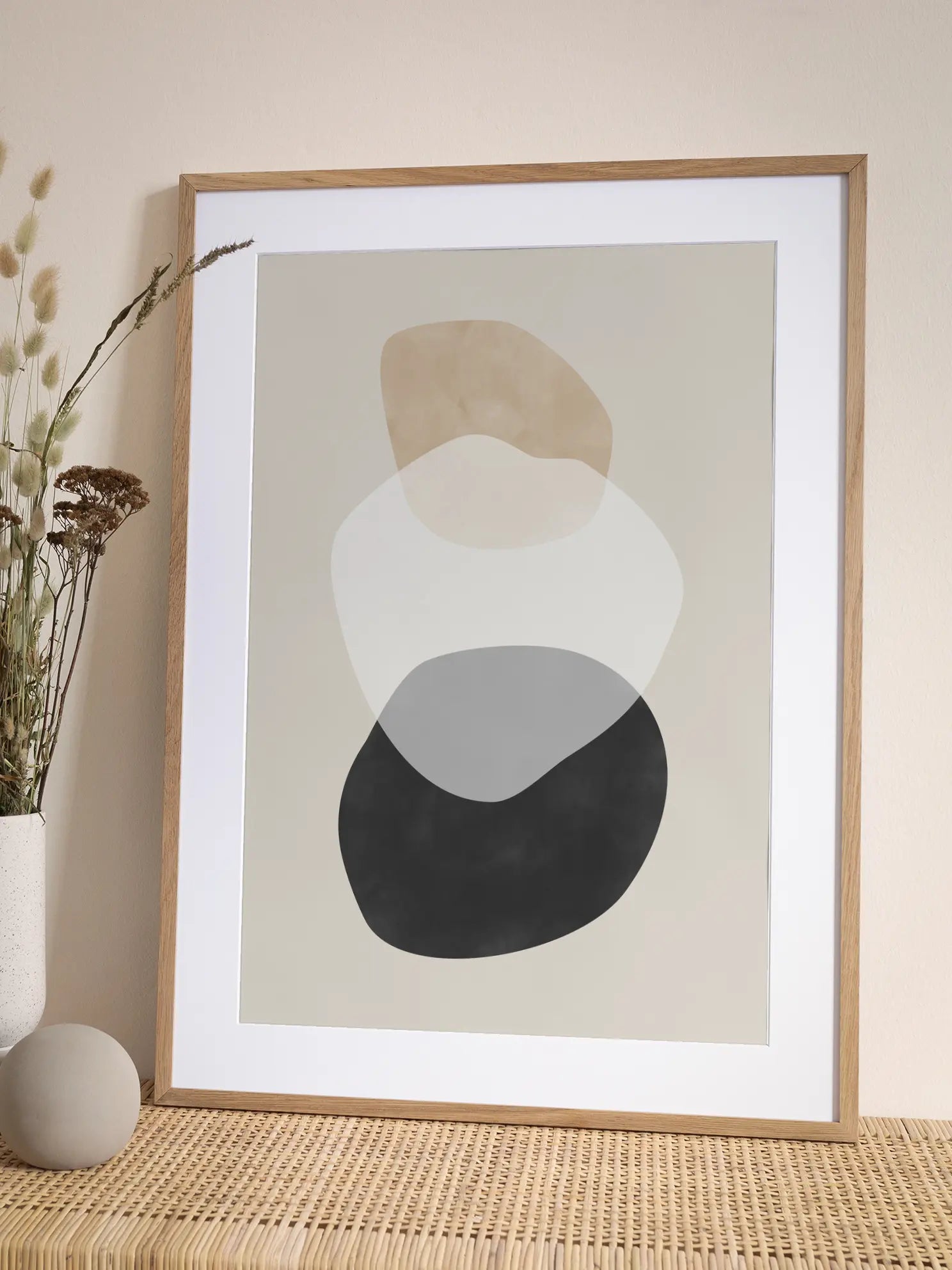 Stacked Stones Poster