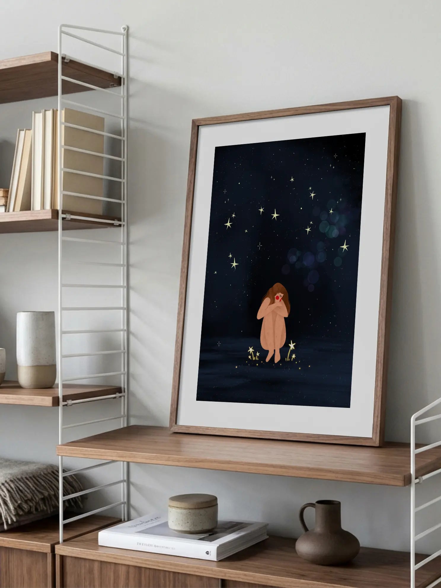 Starlit Solitude Poster