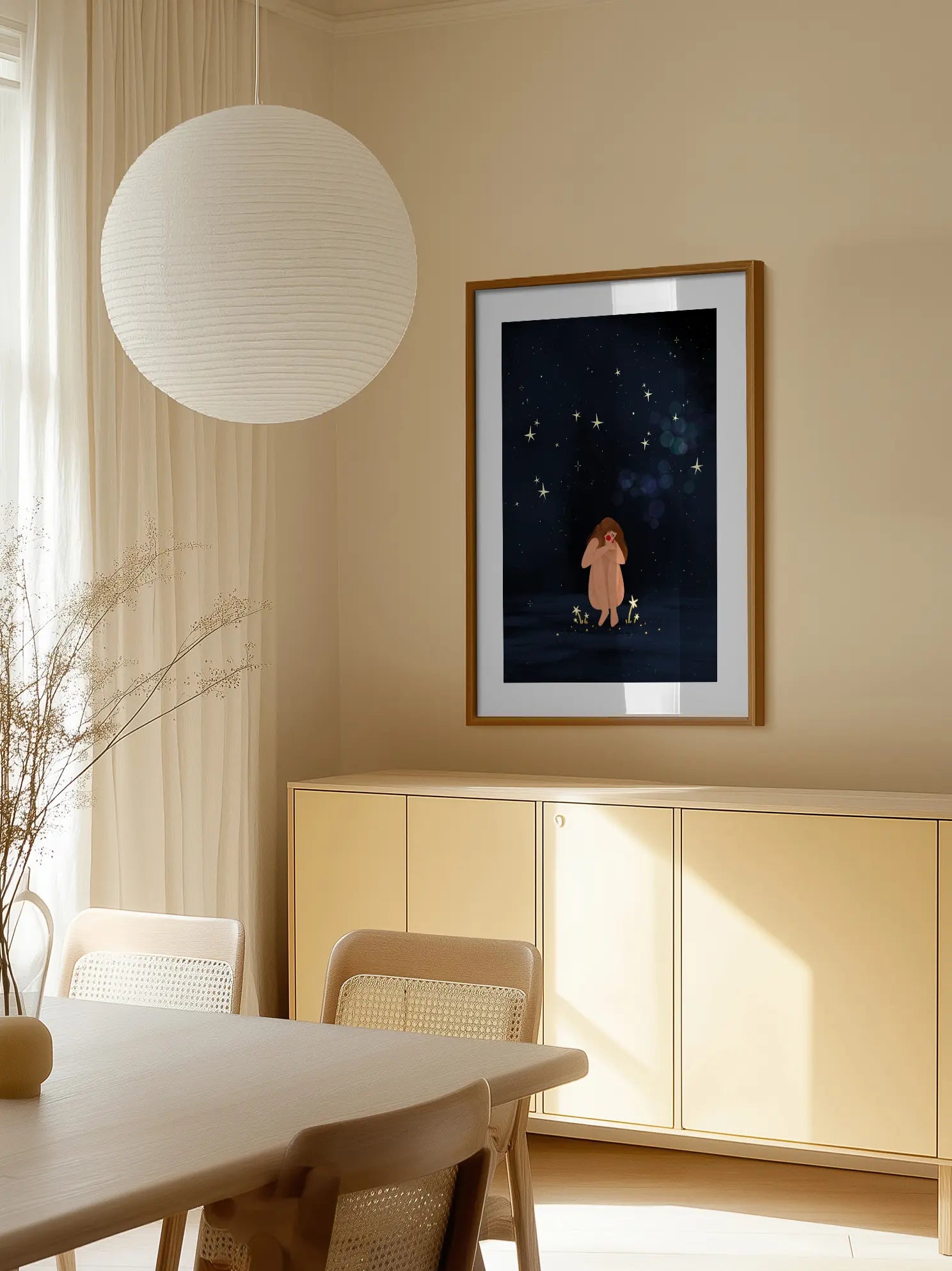 Starlit Solitude Poster