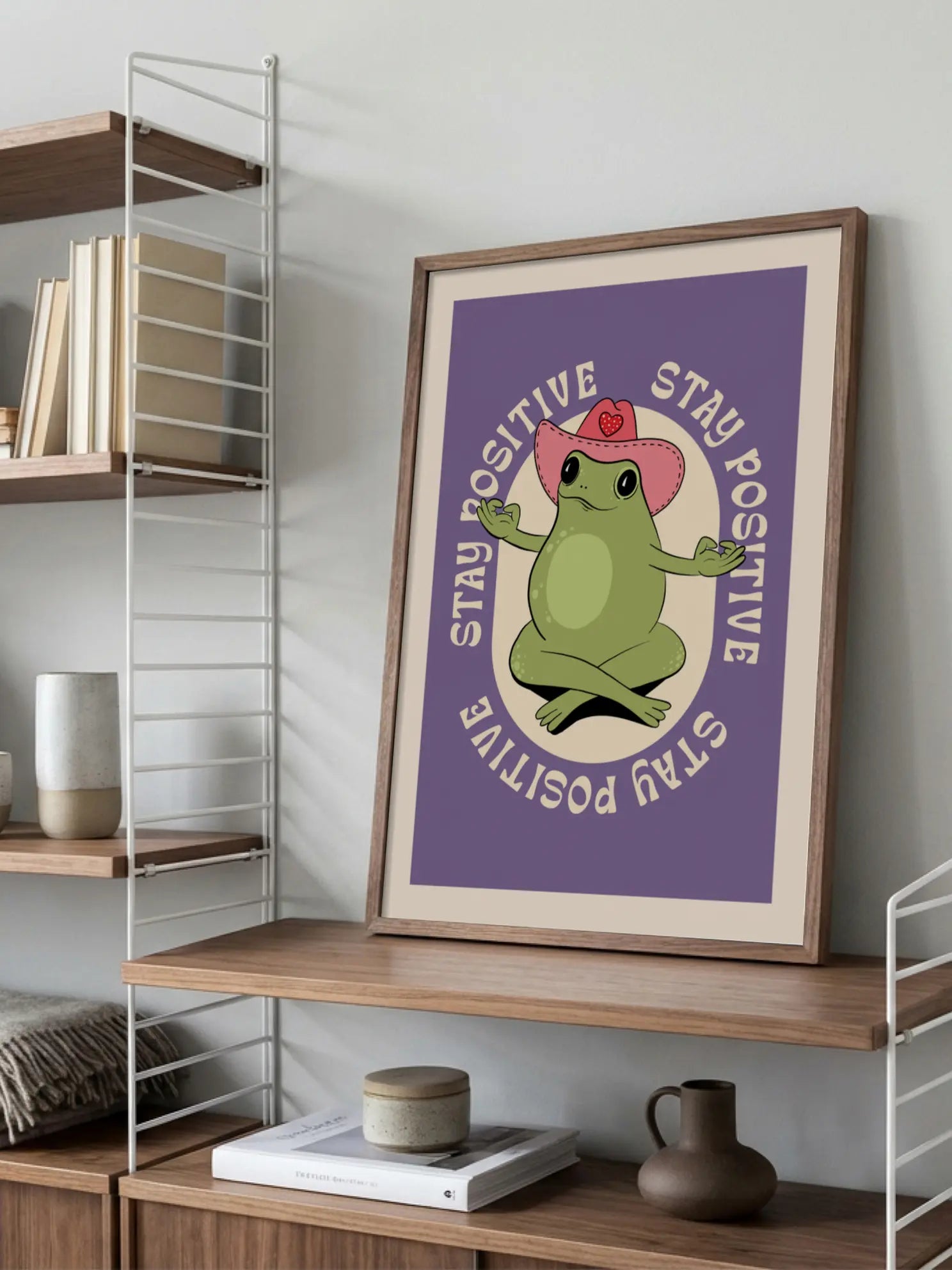 Stay Positive Poster