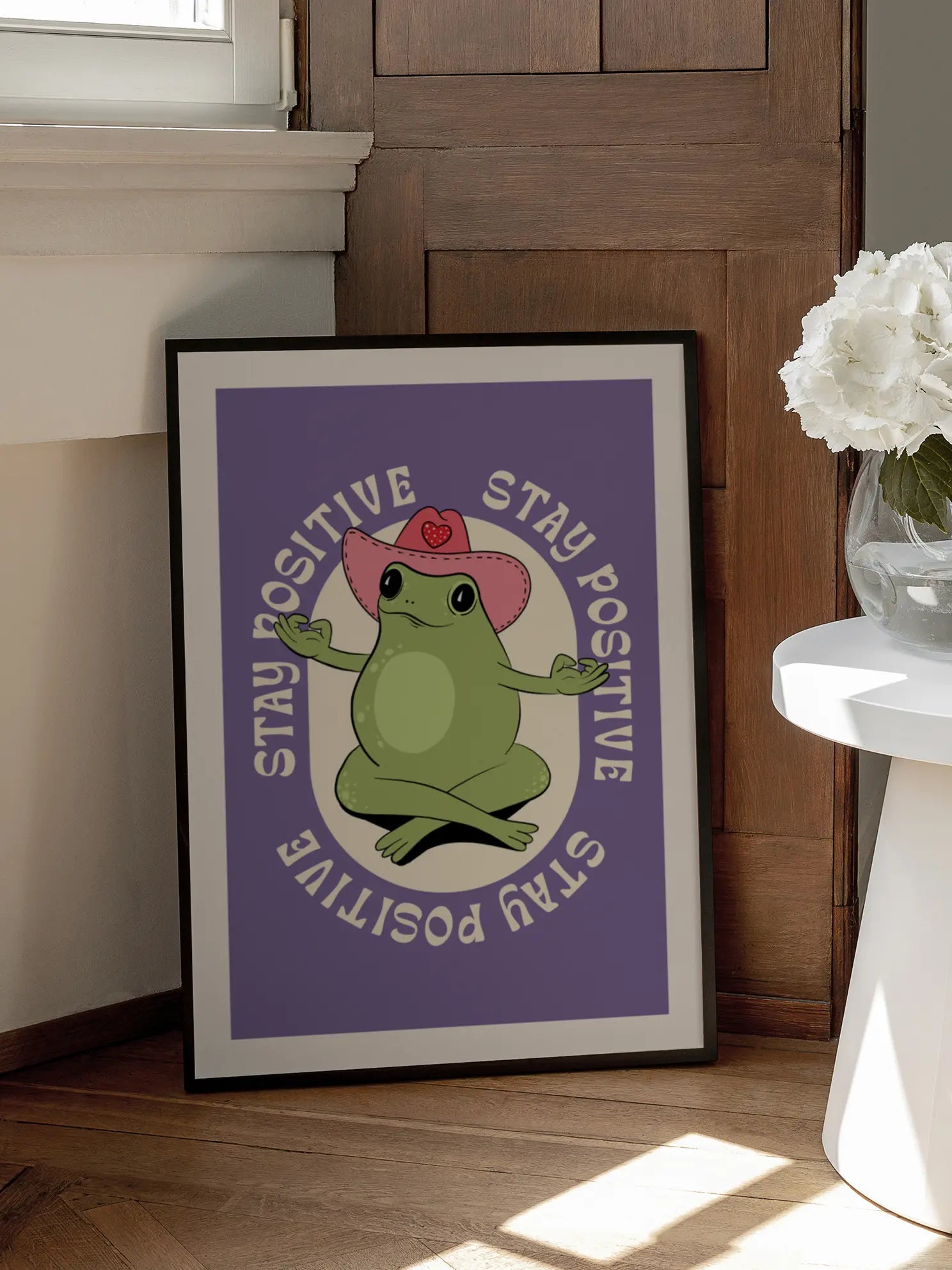 Stay Positive Poster