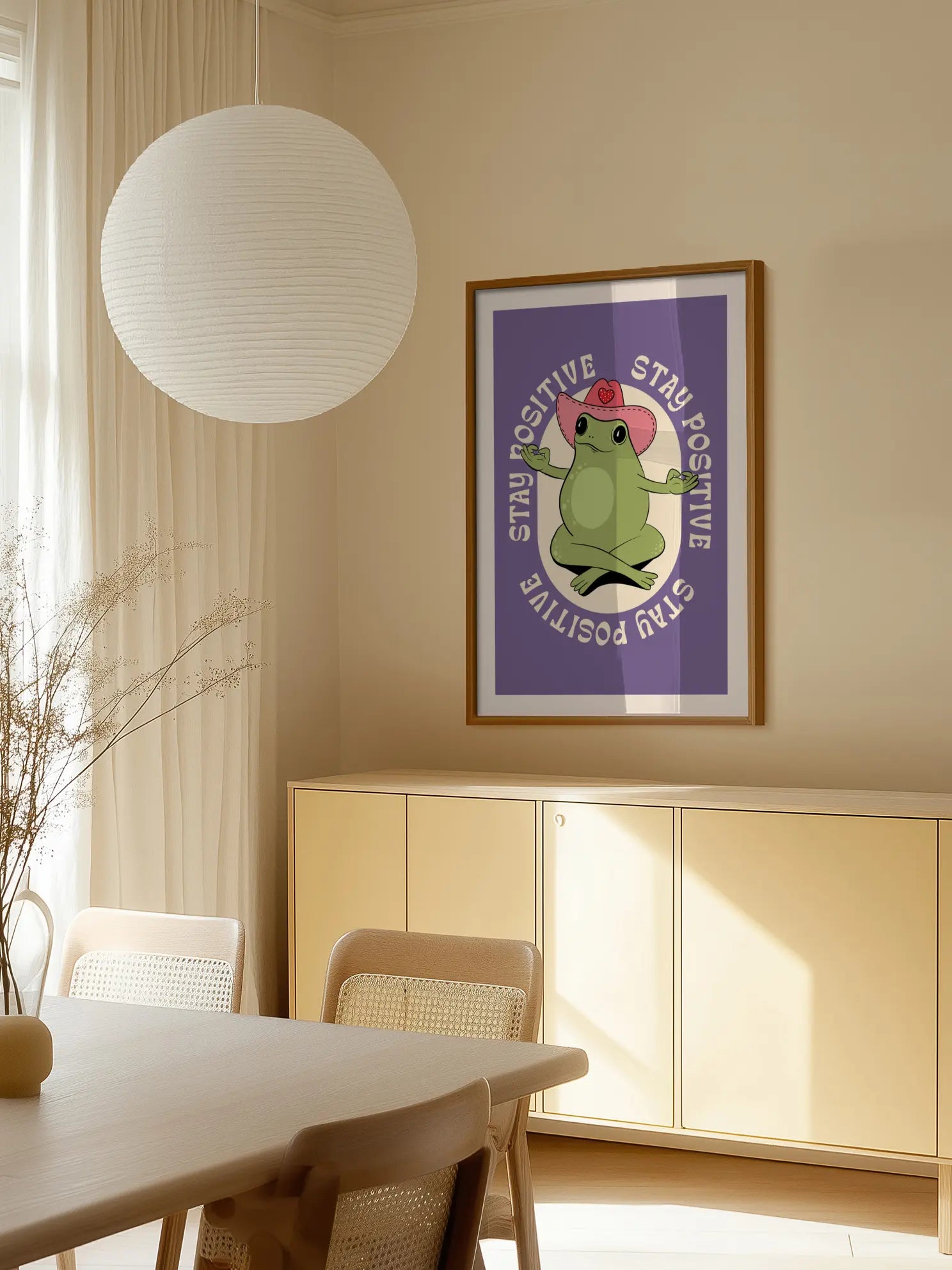 Stay Positive Poster