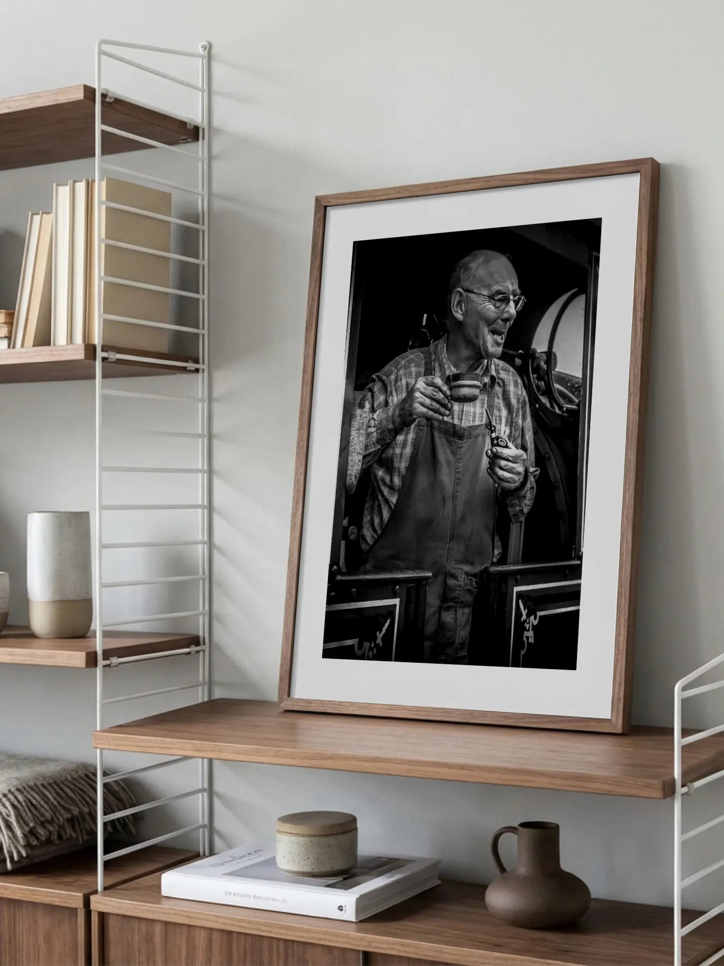 Steam Train Driver Poster