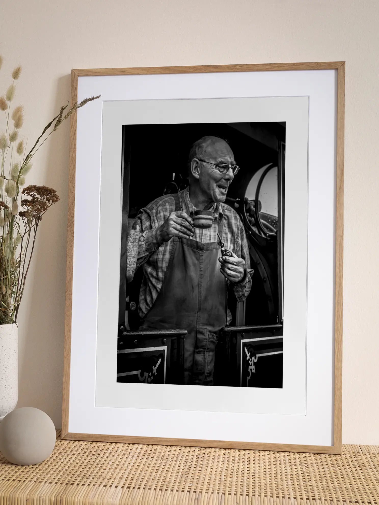 Steam Train Driver Poster