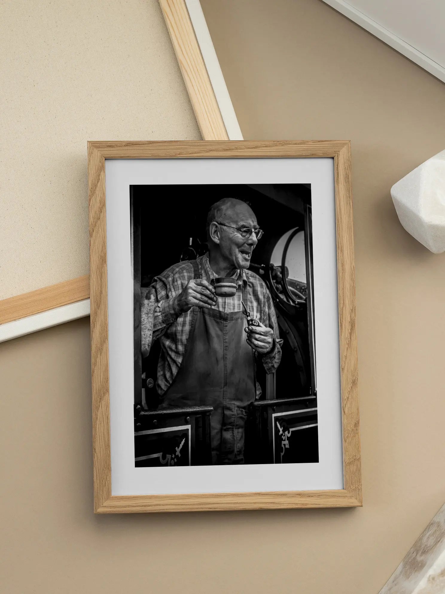 Steam Train Driver Poster