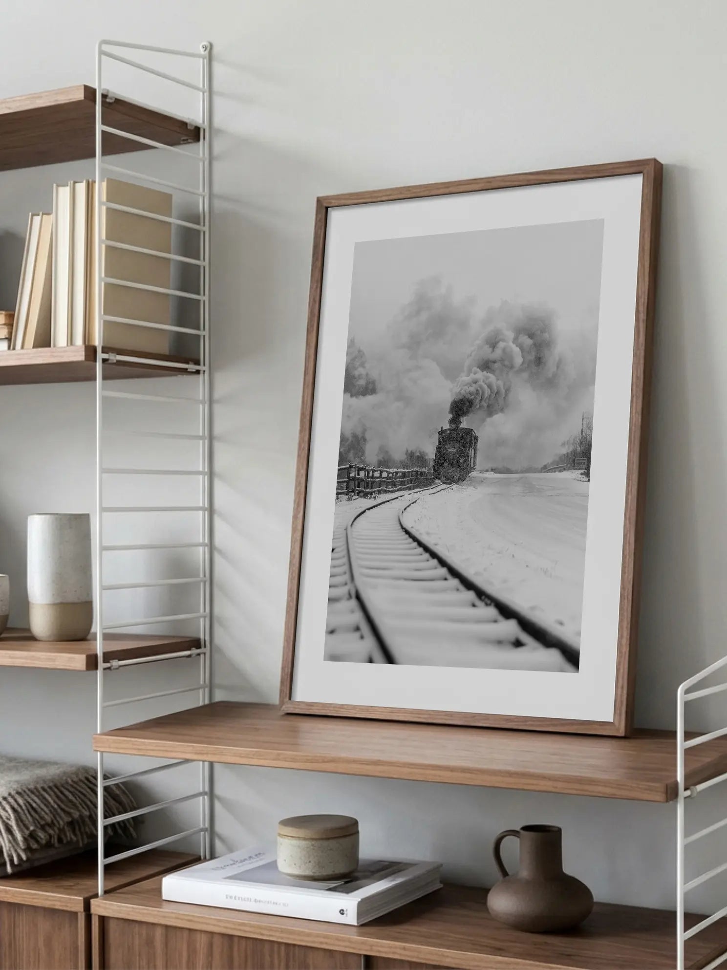 Steam Train Poster