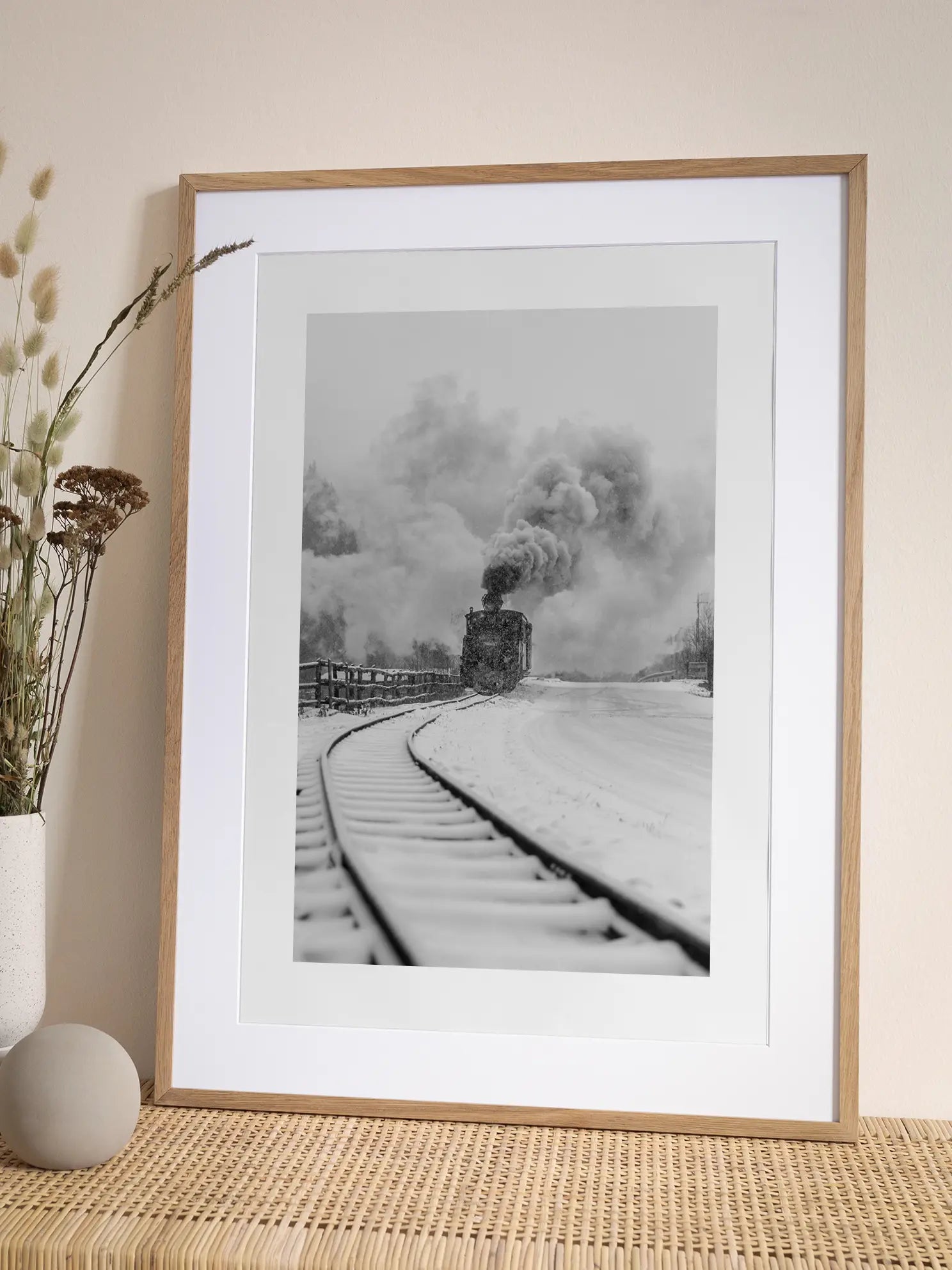 Steam Train Poster