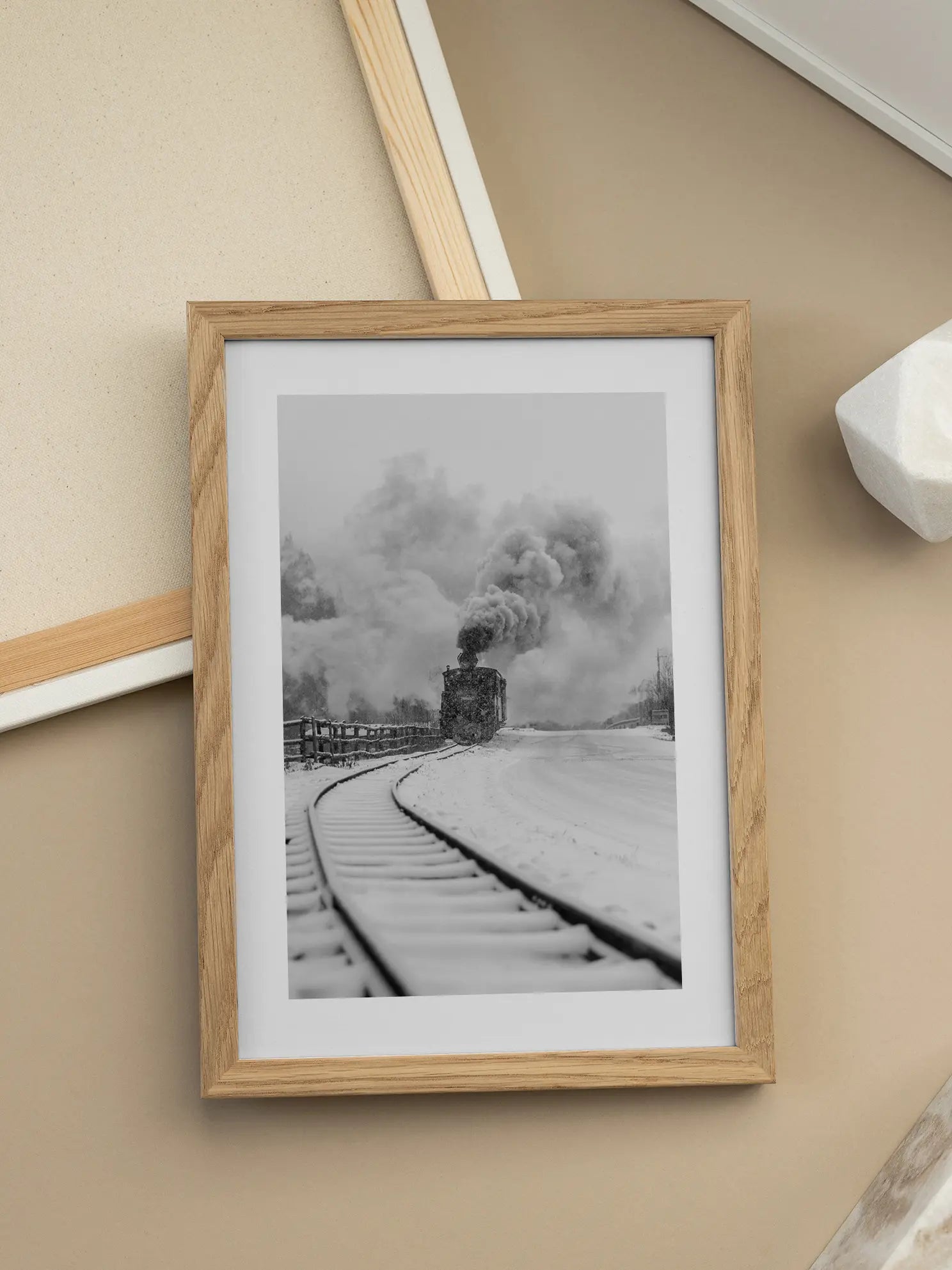 Steam Train Poster