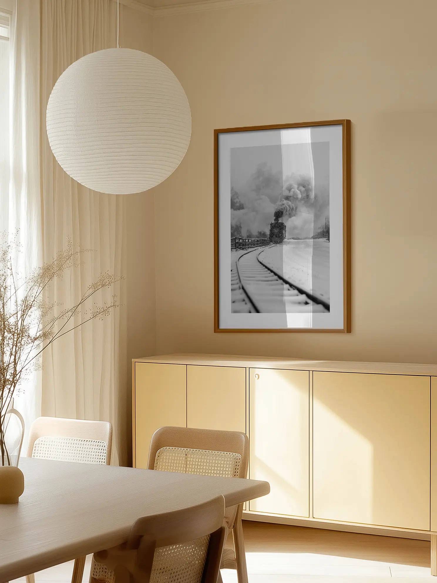 Steam Train Poster