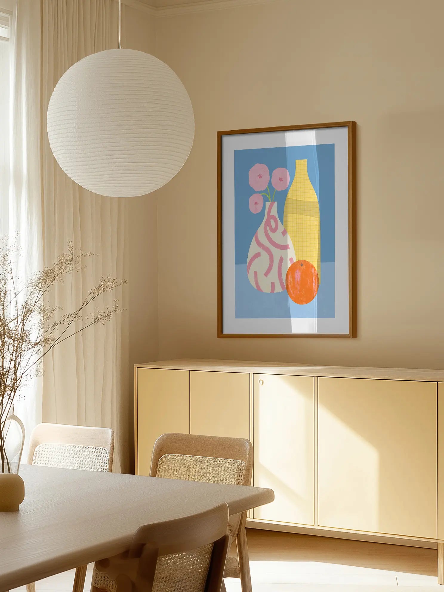 Still Life in Blue Poster