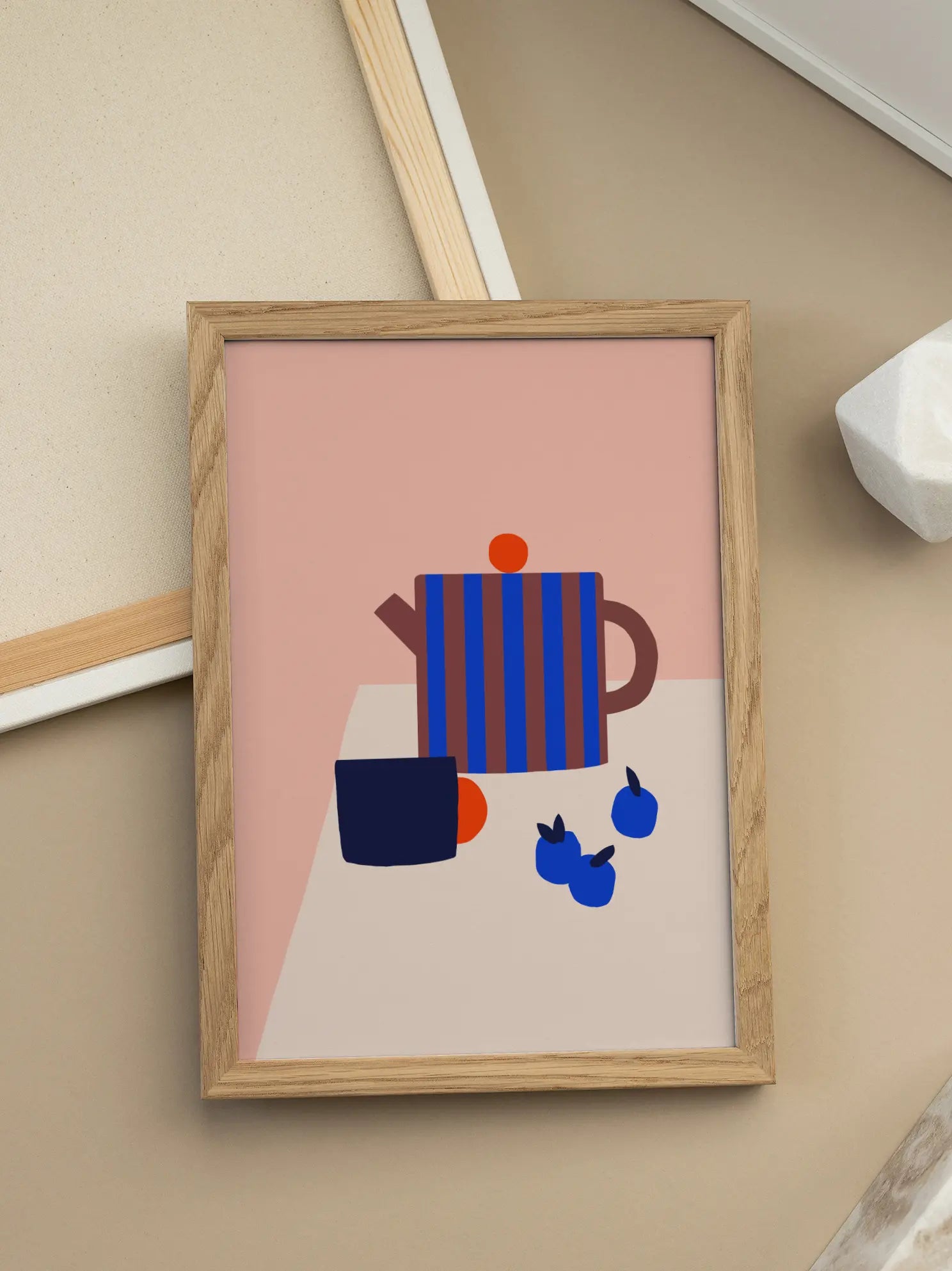 Still Life Teapot Poster