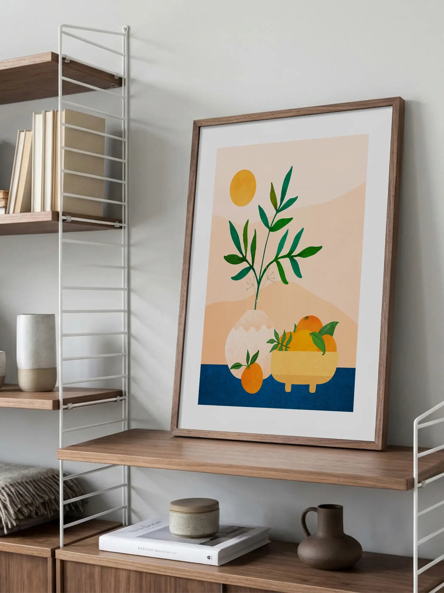 Still Life with Oranges Poster