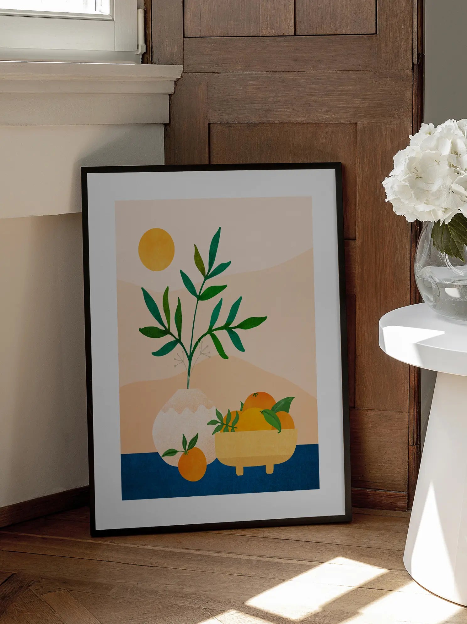 Still Life with Oranges Poster