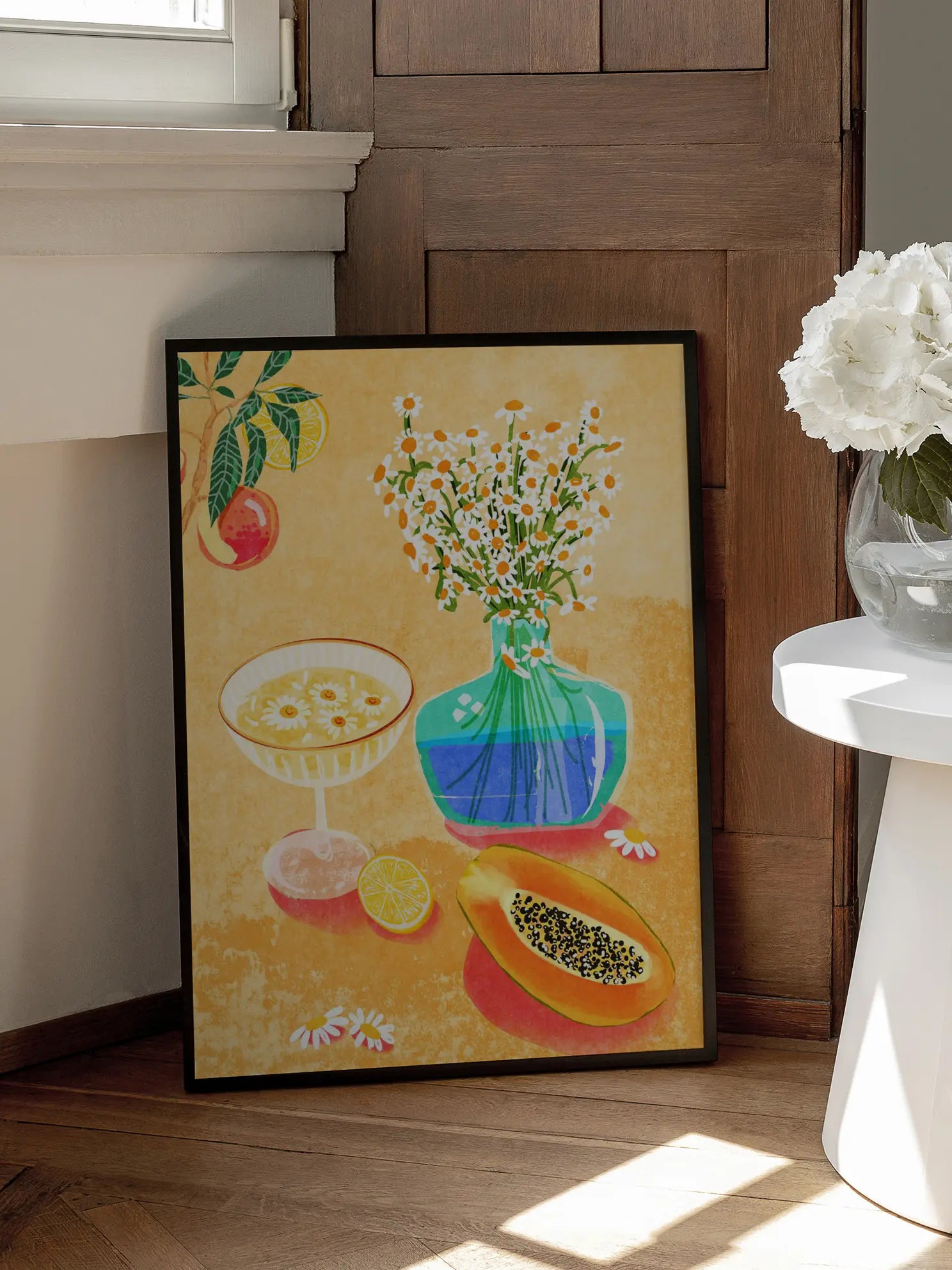 Still Life with Papaya Poster