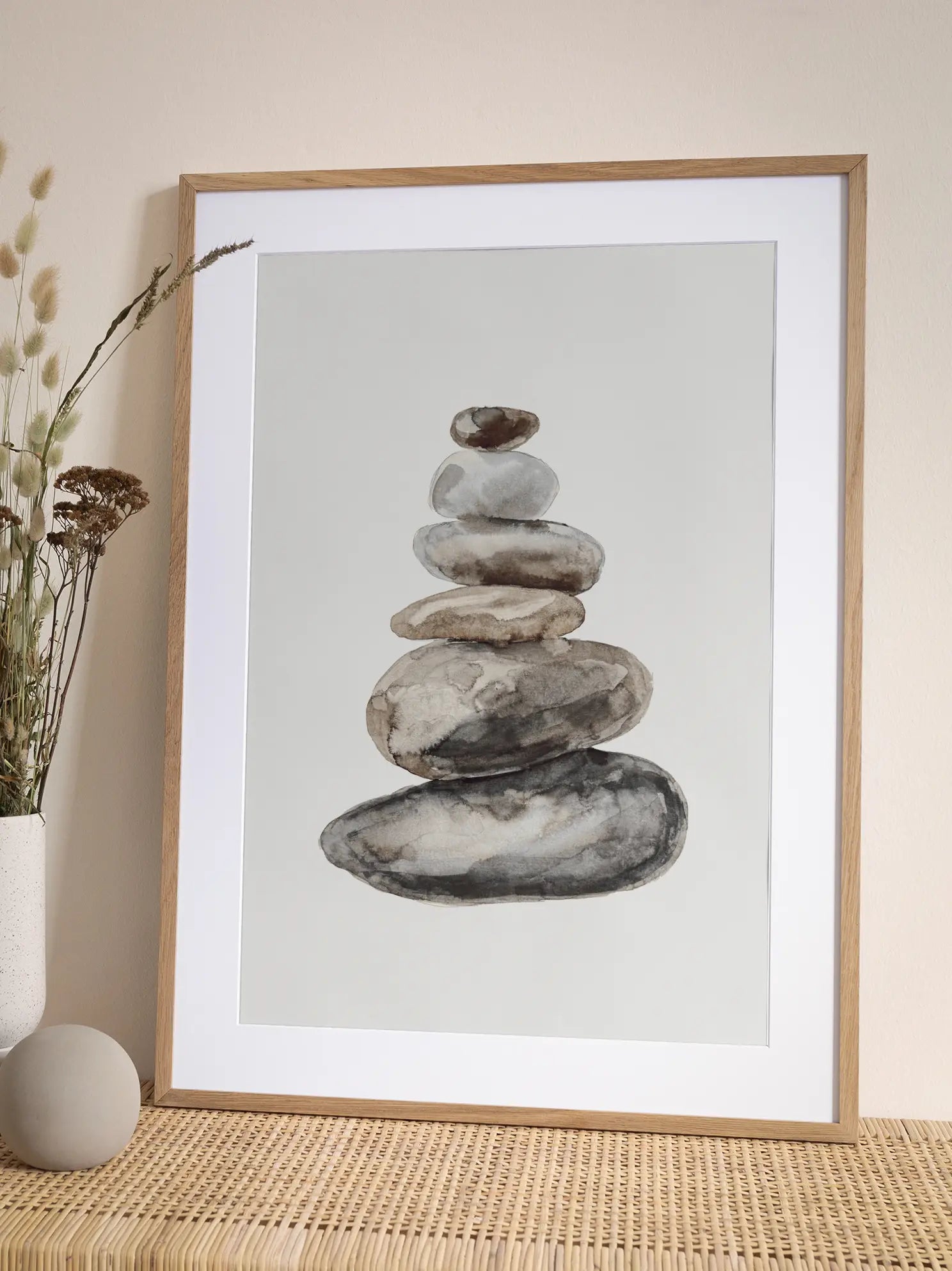Stone Serenity Poster