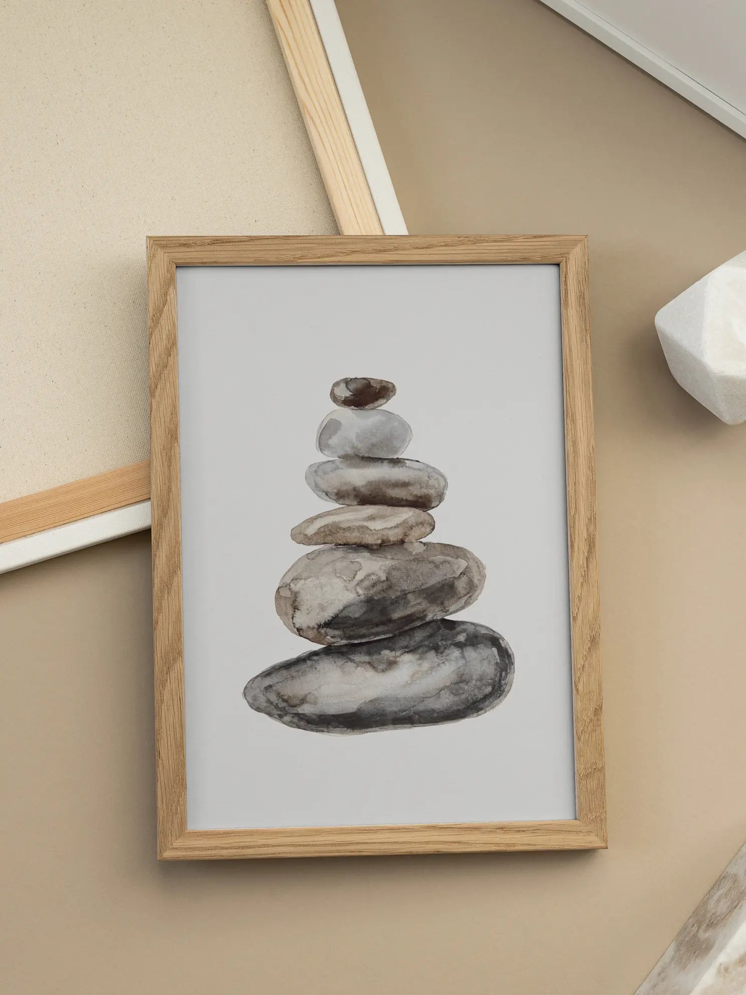 Stone Serenity Poster
