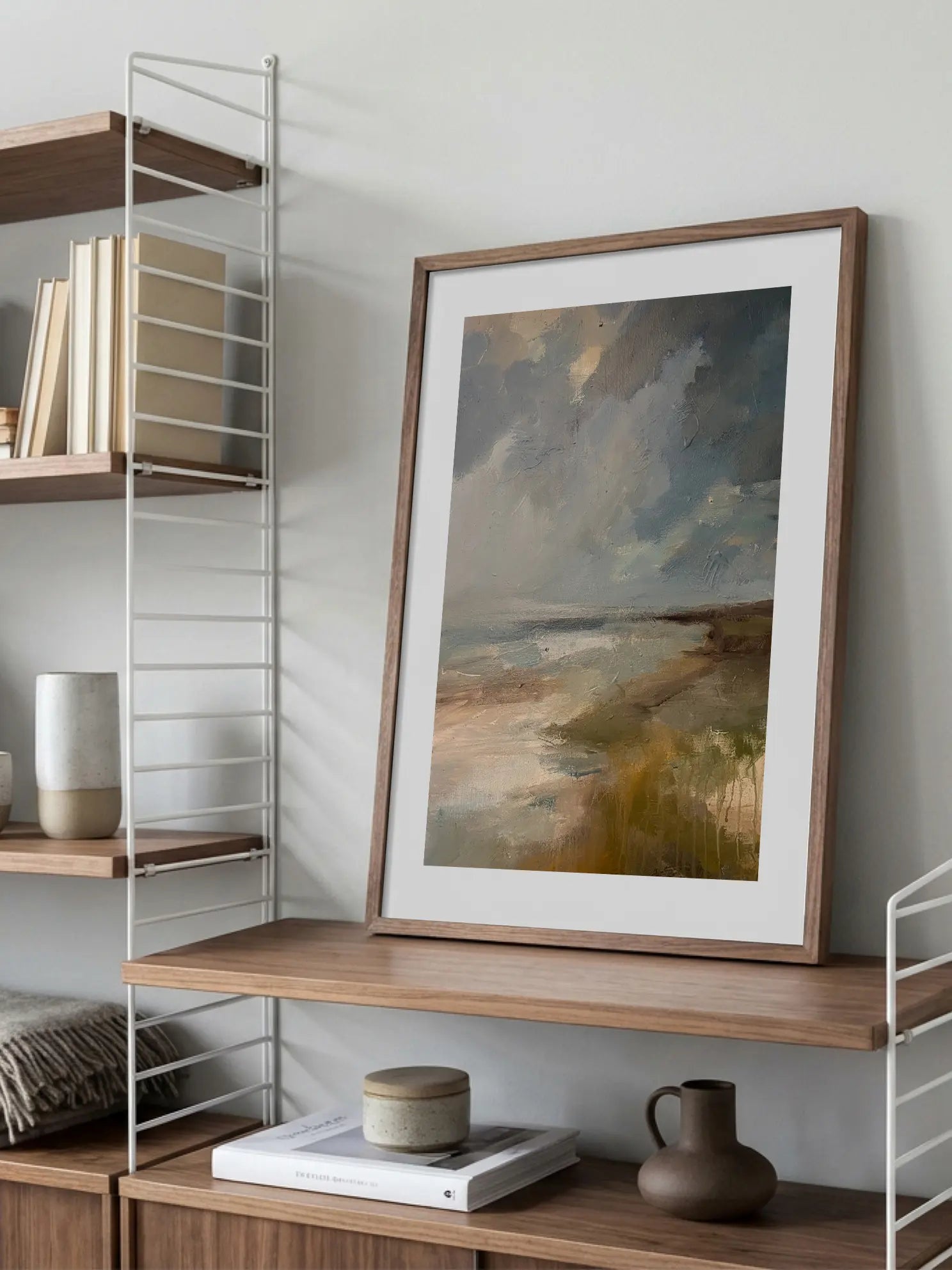Stormy Coast Poster