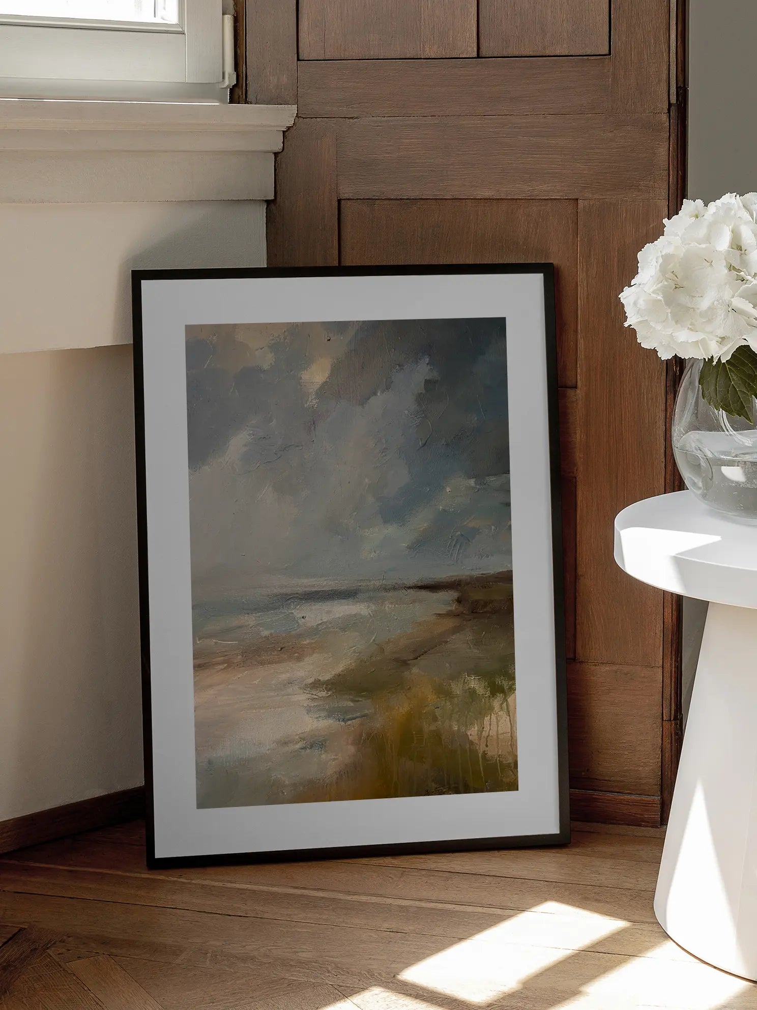 Stormy Coast Poster