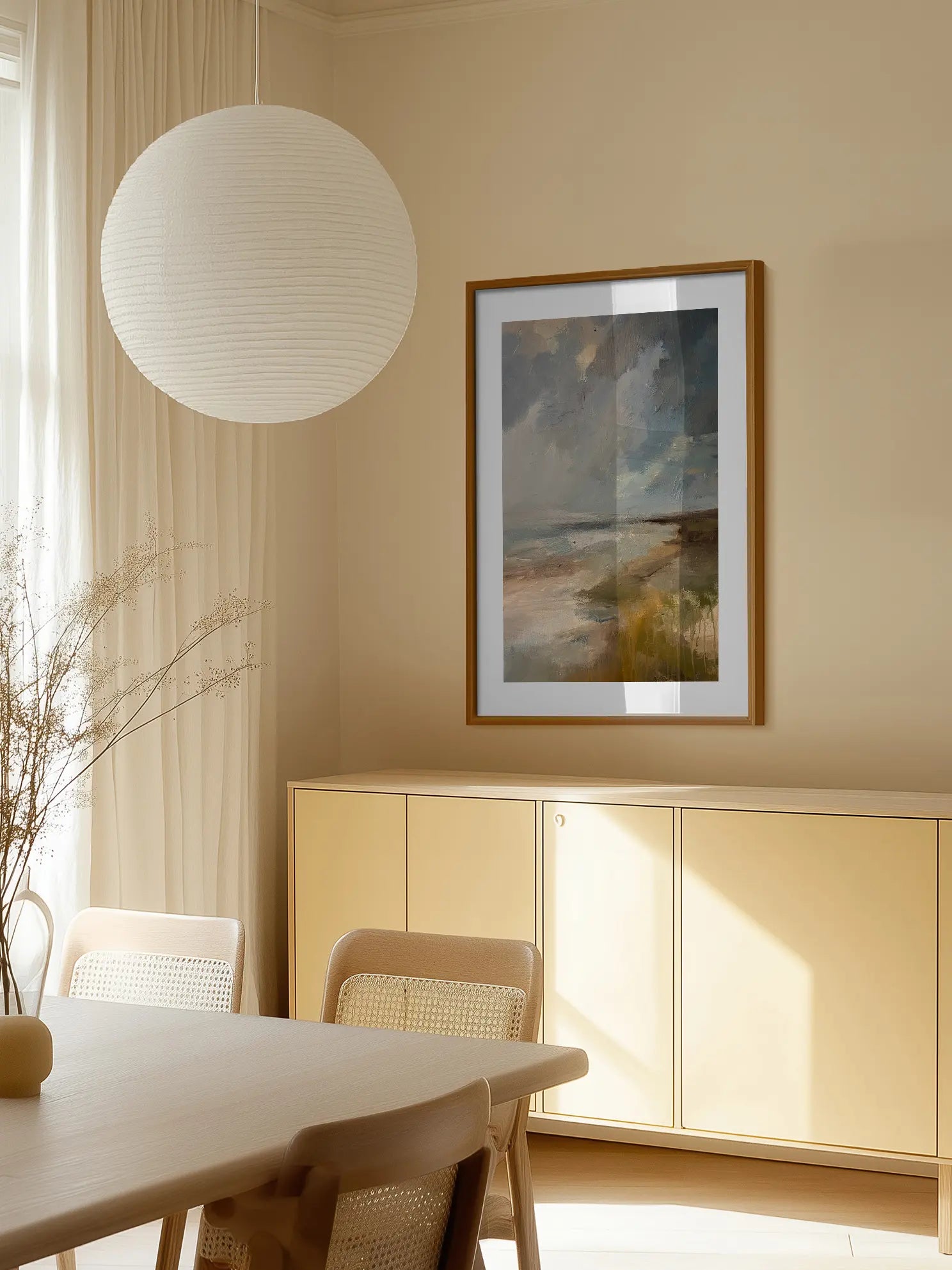 Stormy Coast Poster