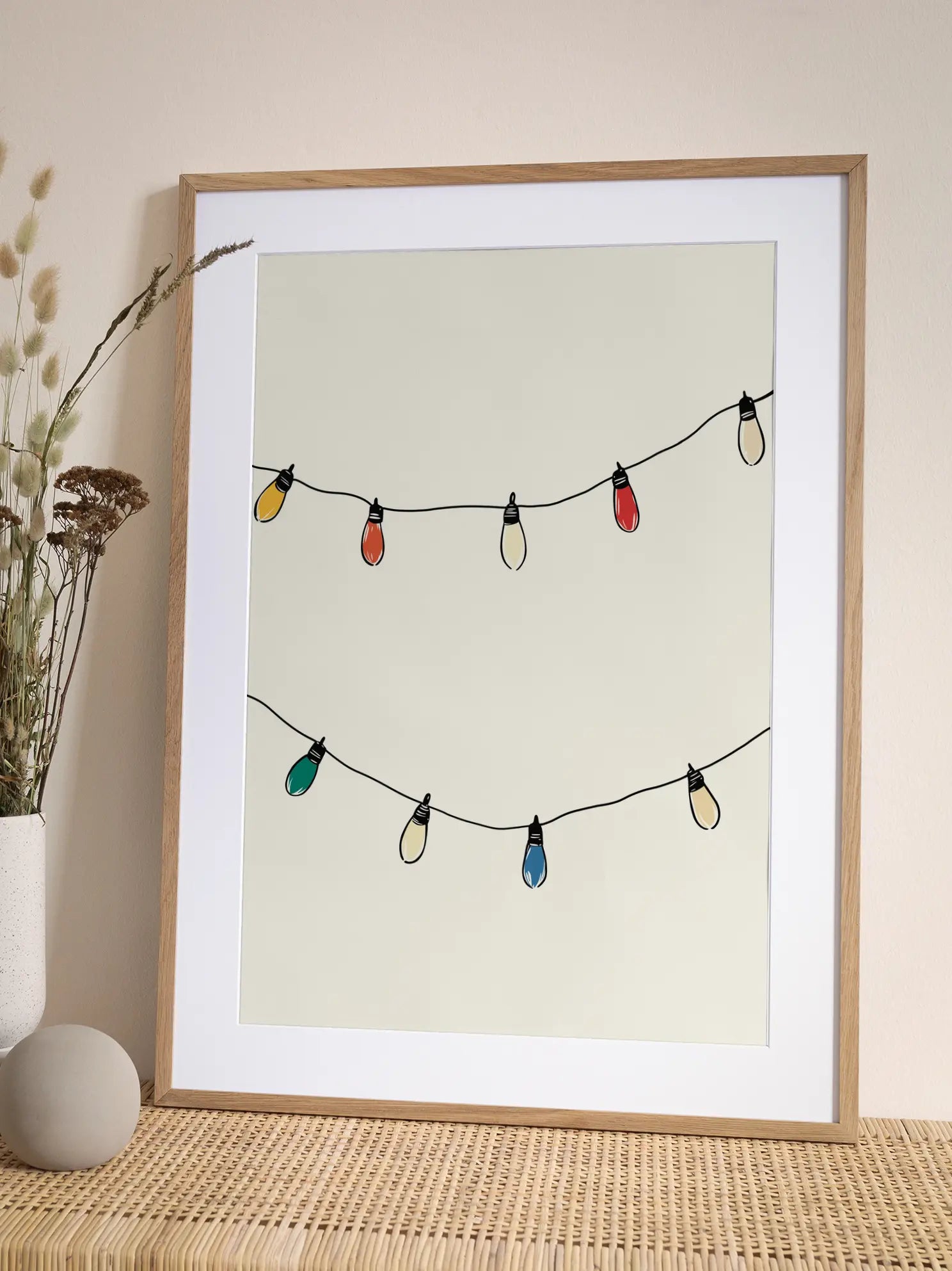 String Lights Poster