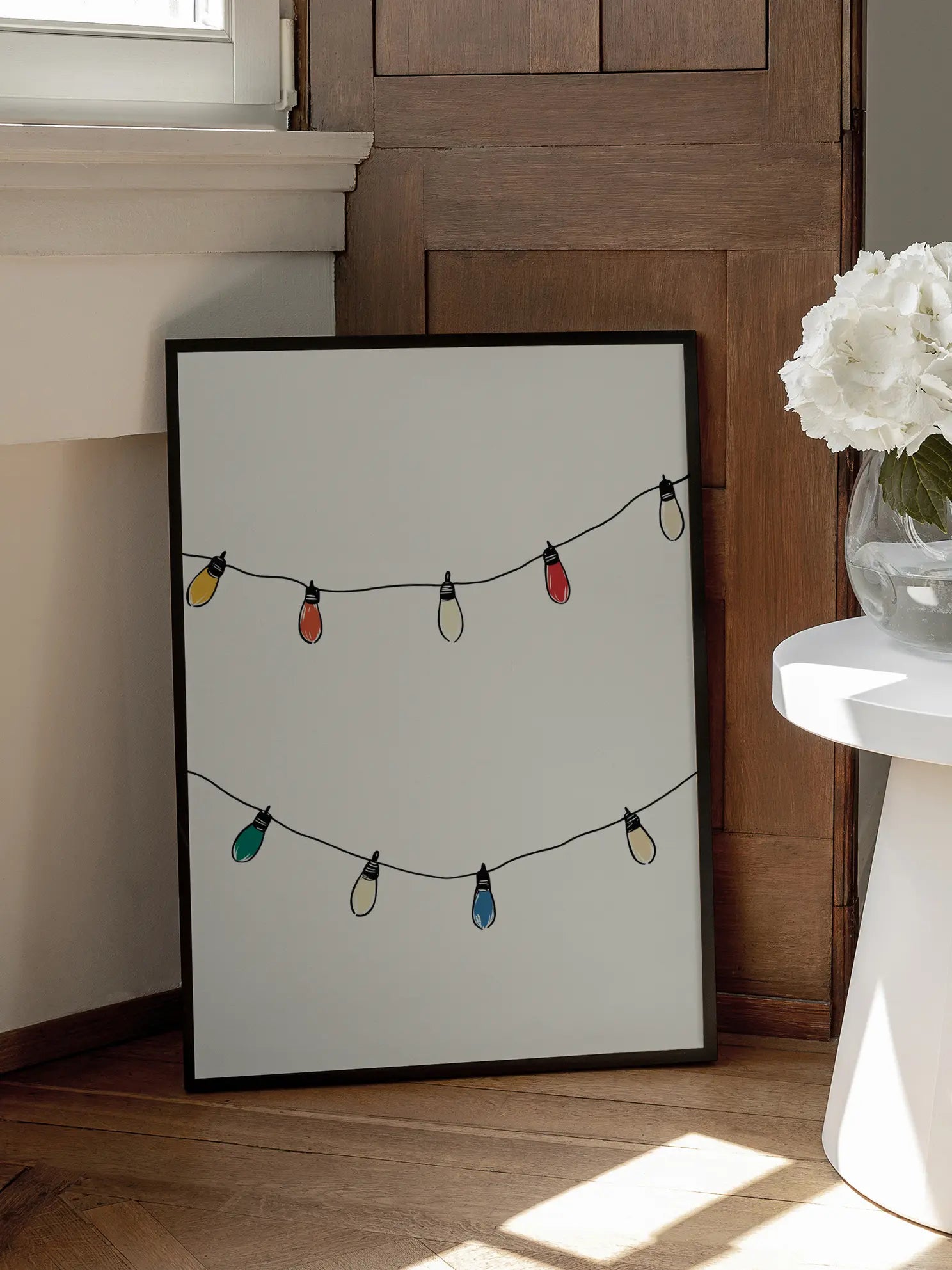 String Lights Poster