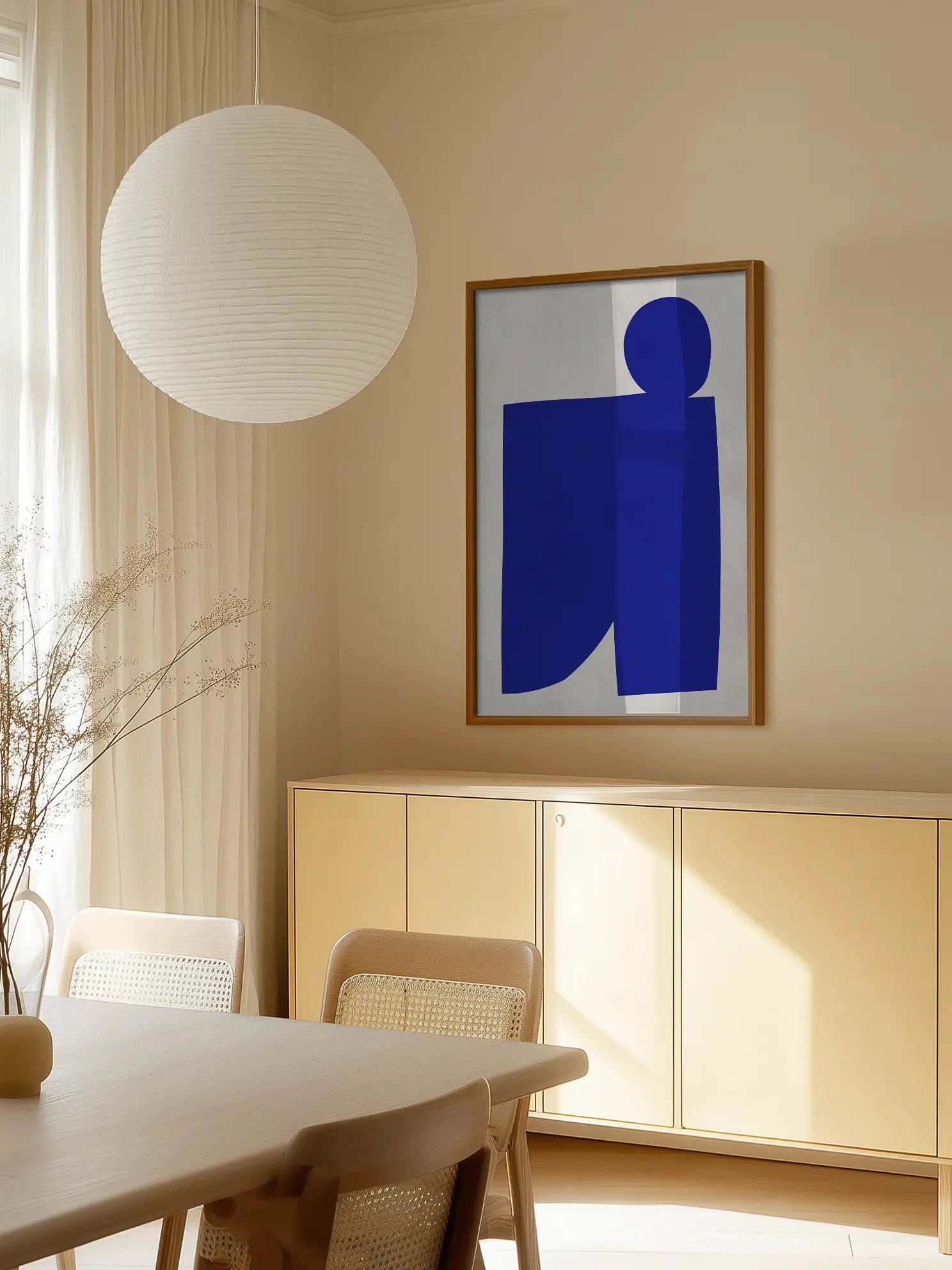 Strong Shape Art Poster