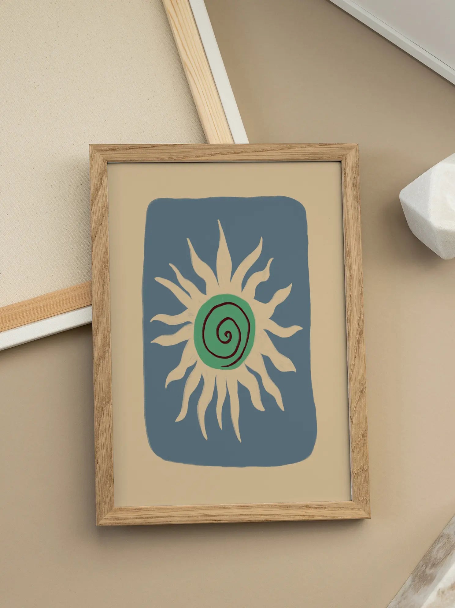 Sunny Art Print Poster