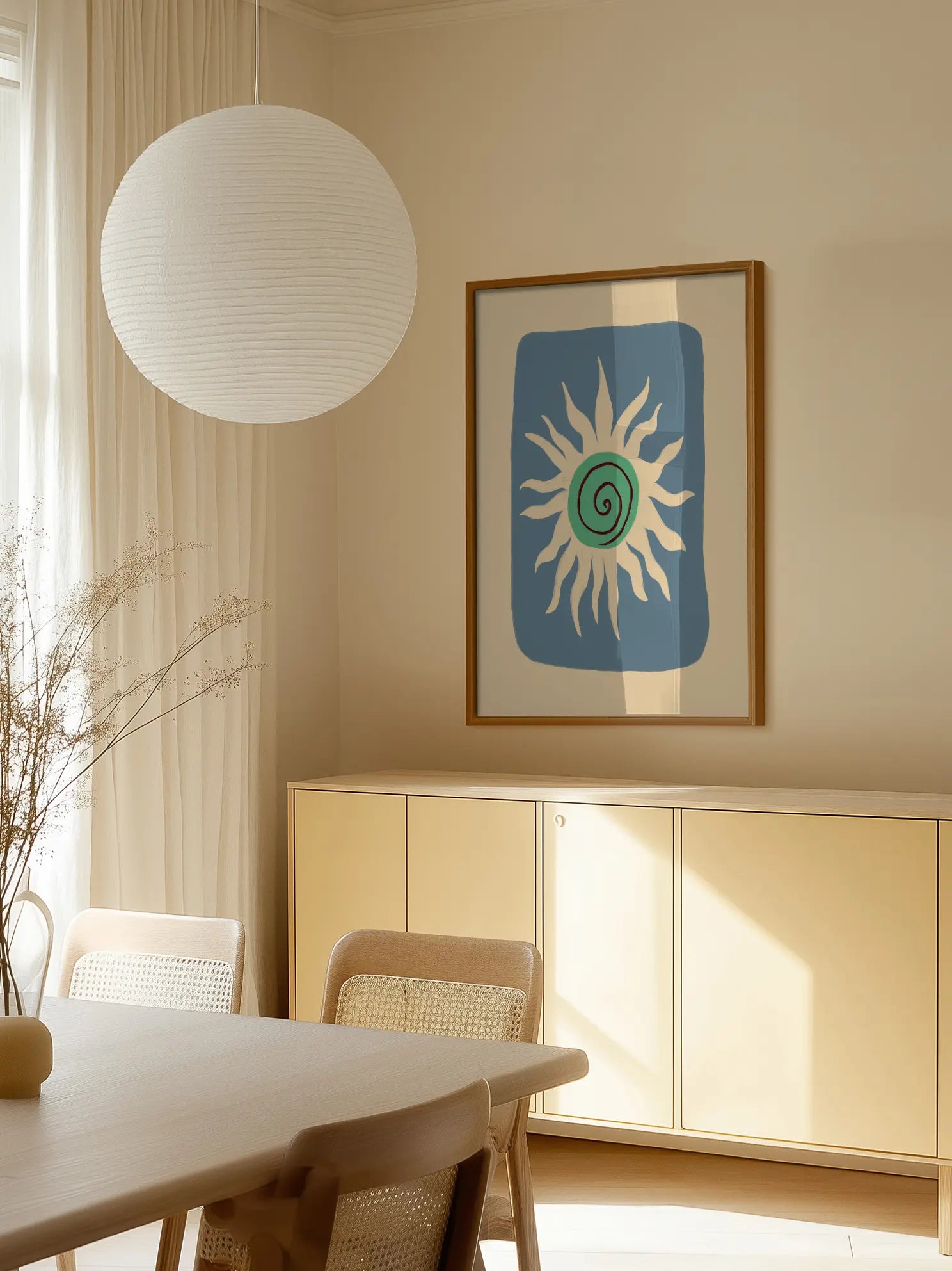 Sunny Art Print Poster