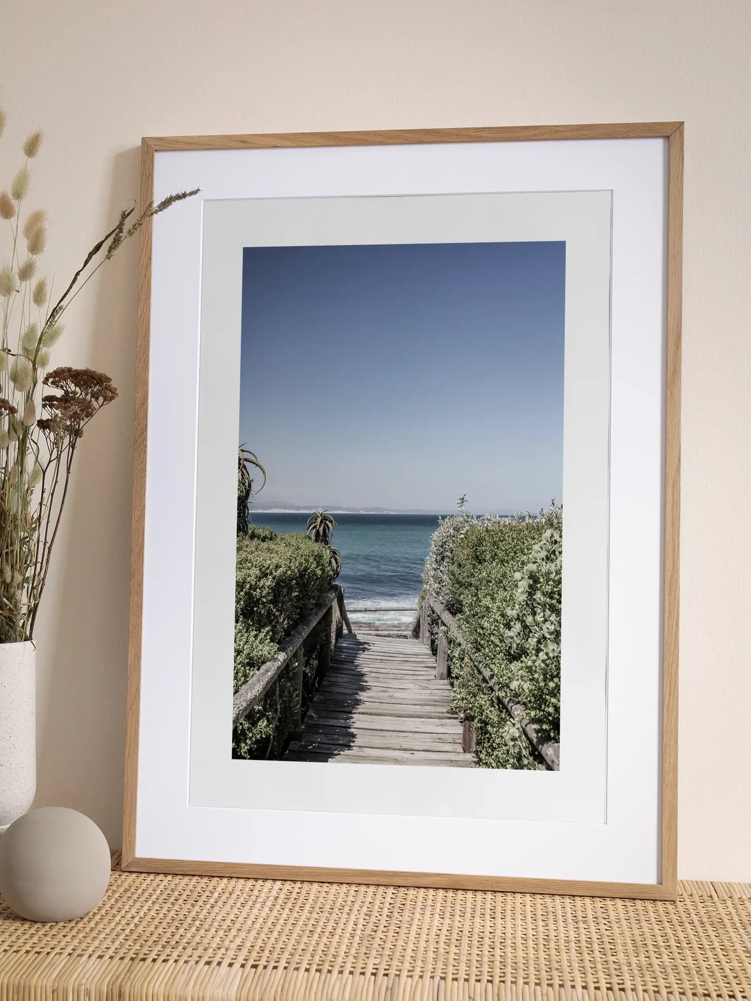 Sunny Bay Walk Poster