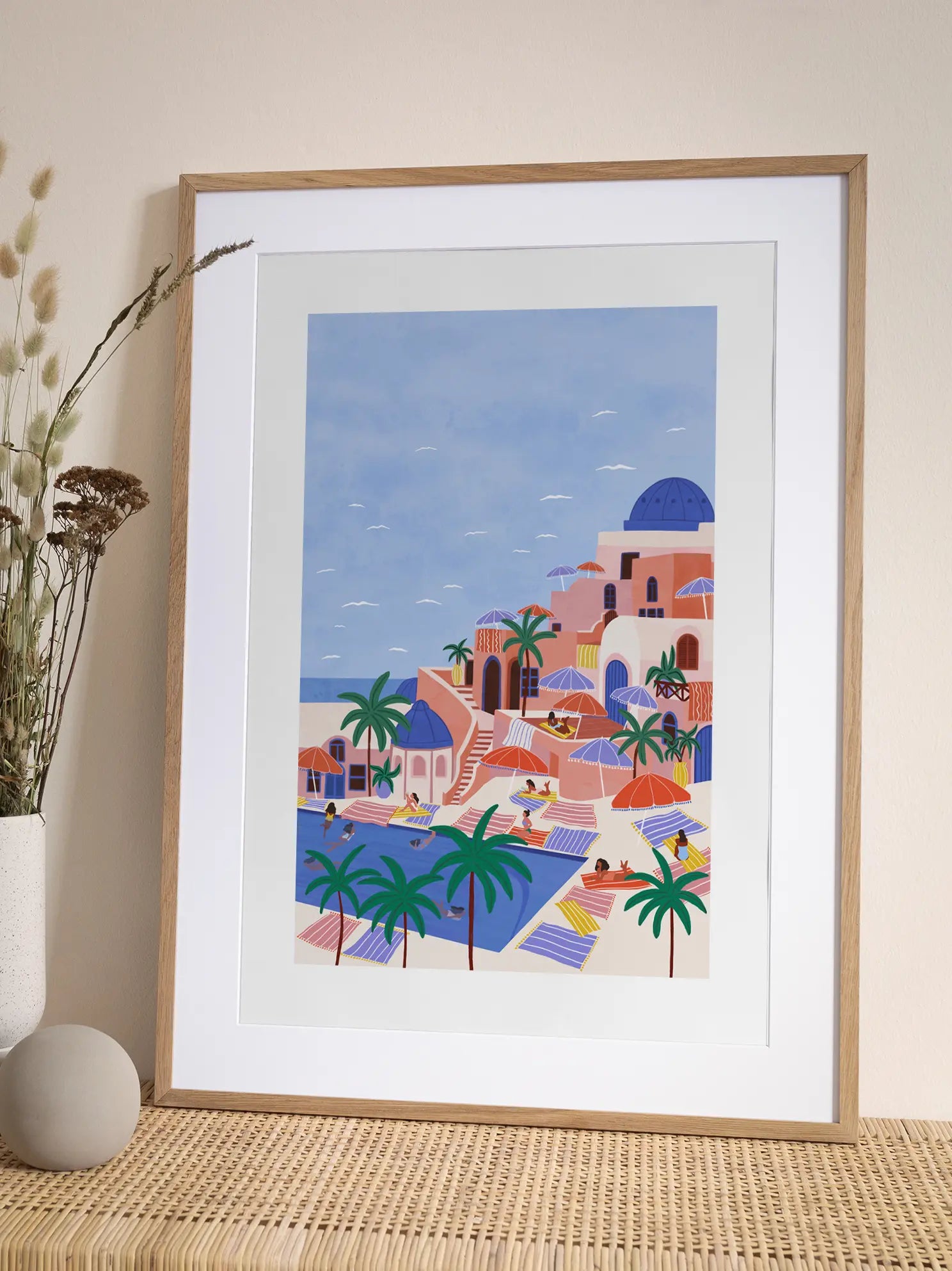 Sunny Holiday Poster