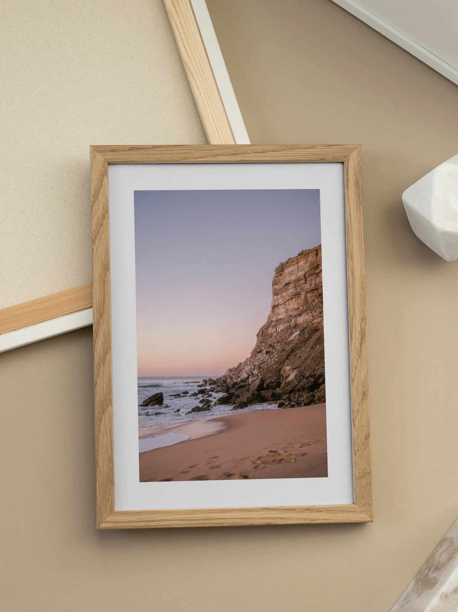 Sunset Beach View Poster