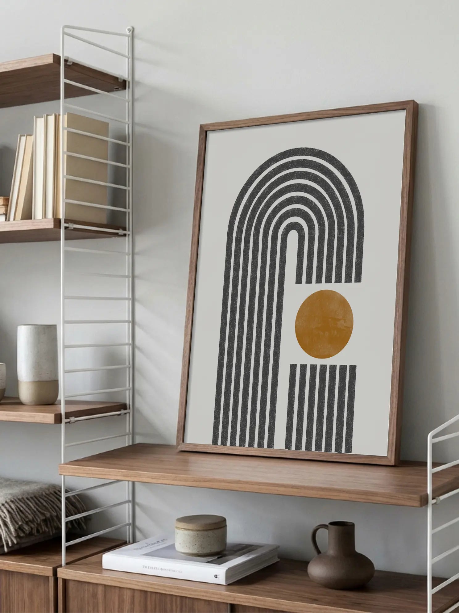 Sunset Curves Poster