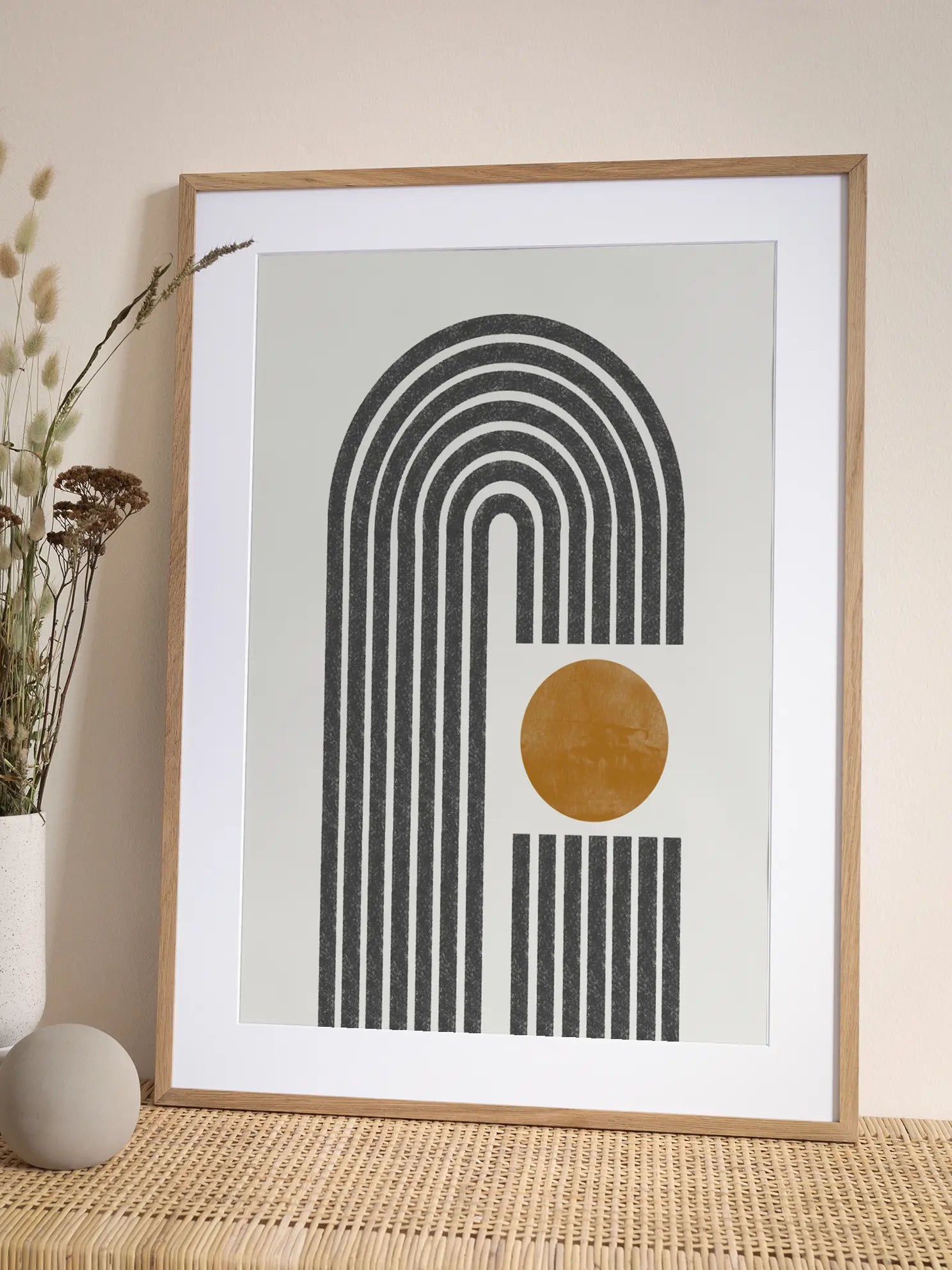 Sunset Curves Poster