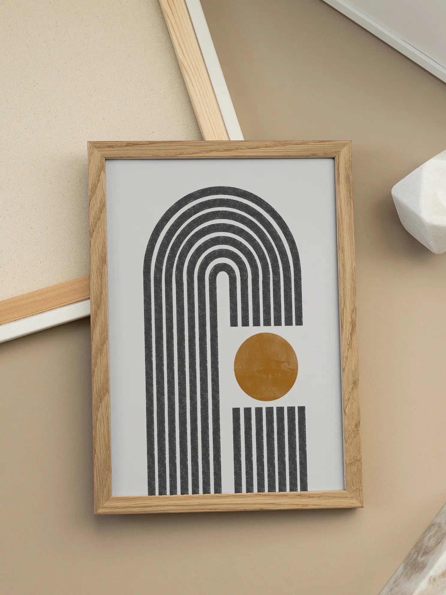 Sunset Curves Poster