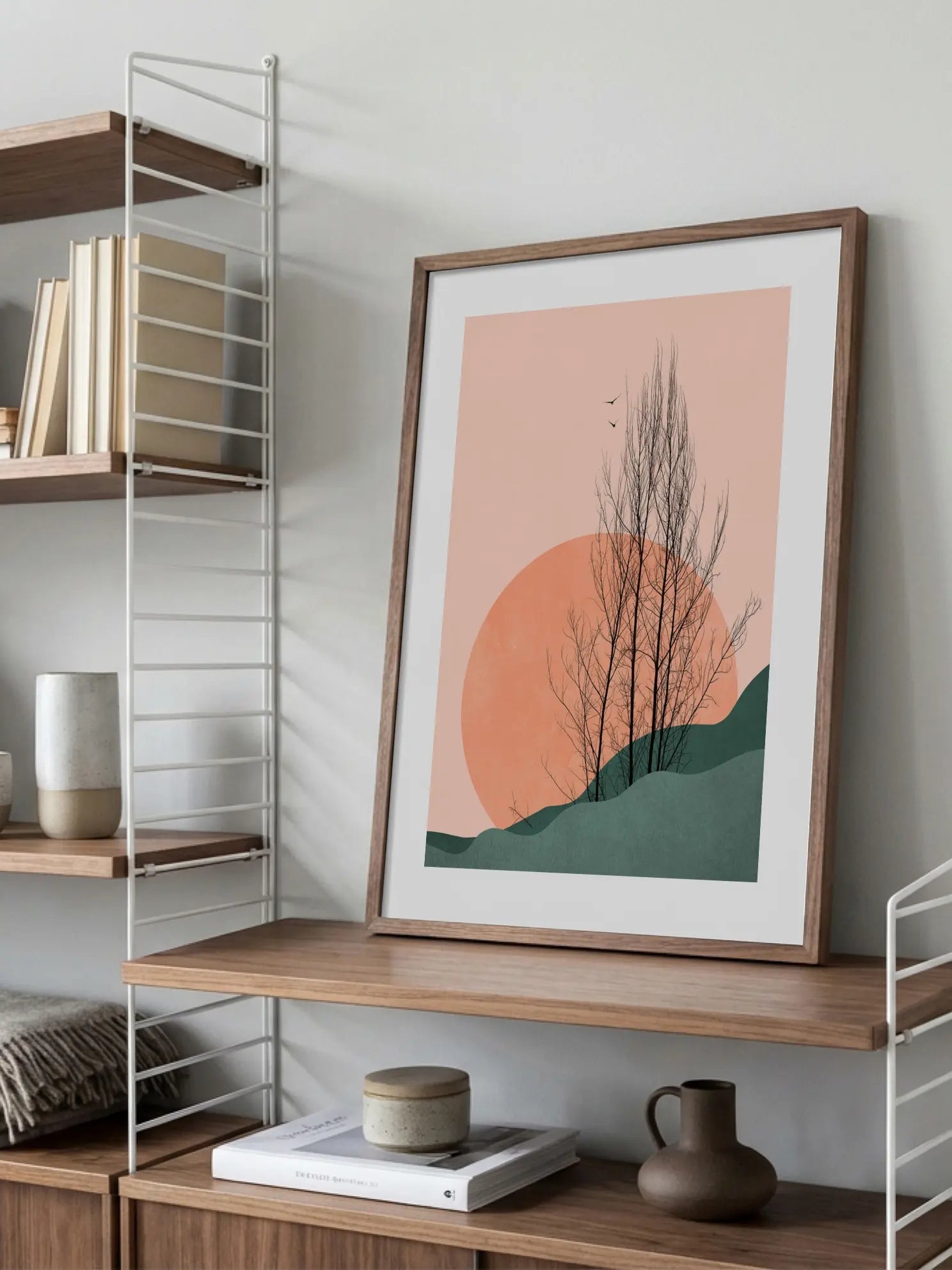 Sunset in the East Poster